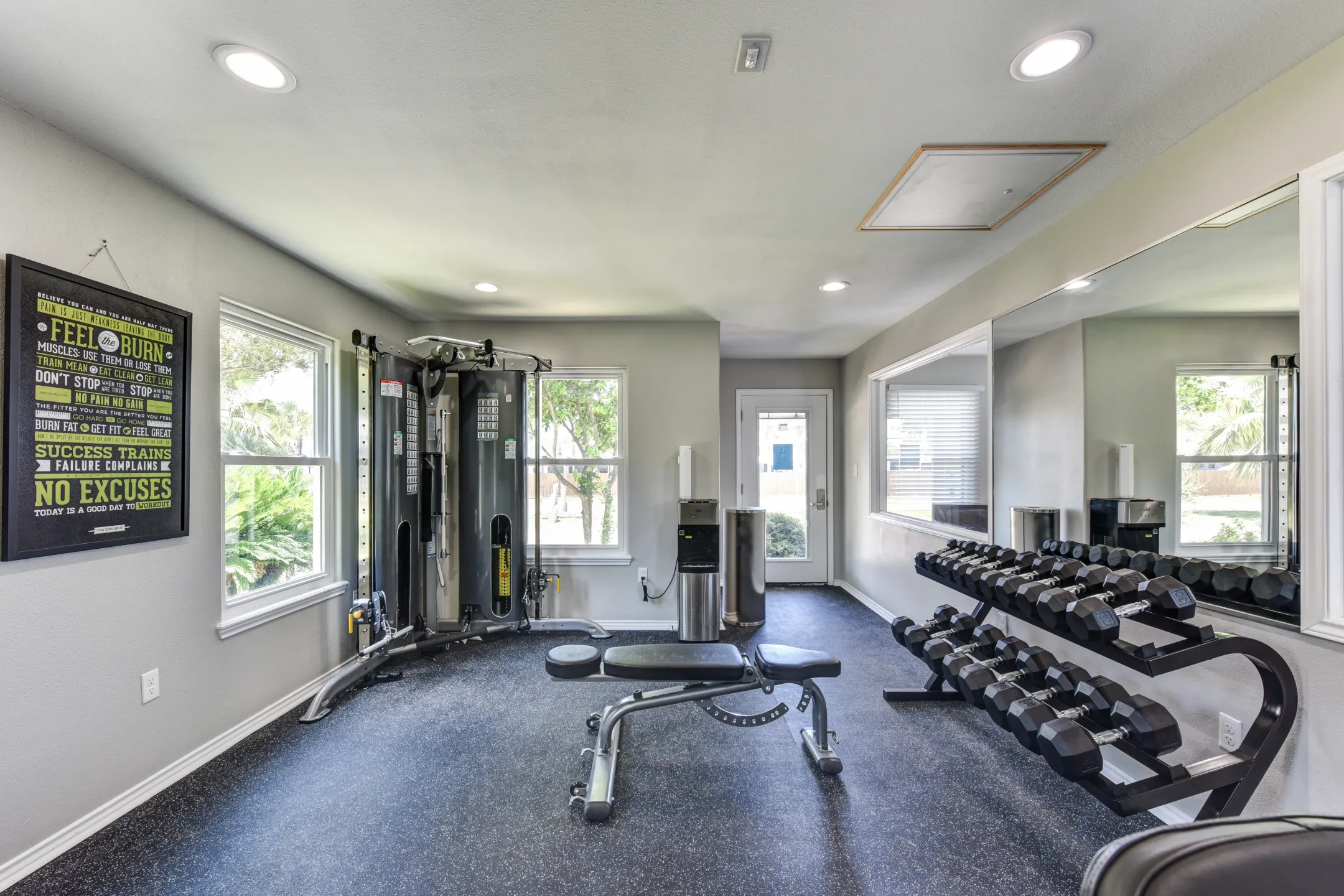 Fitness Weight Room - Bay Shore Apartments - Aransas Pass, TX