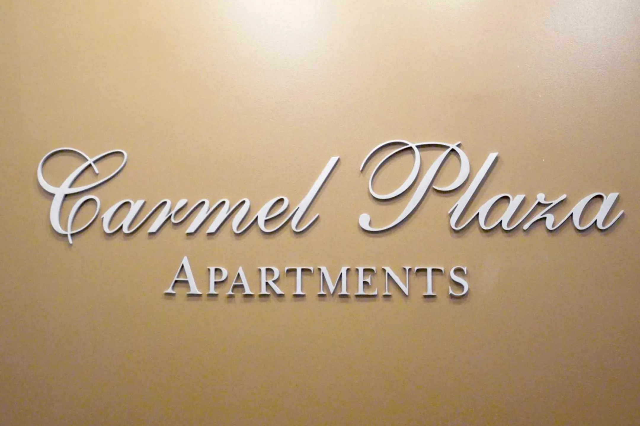 Community Signage - Carmel Plaza Apartments - Washington, DC
