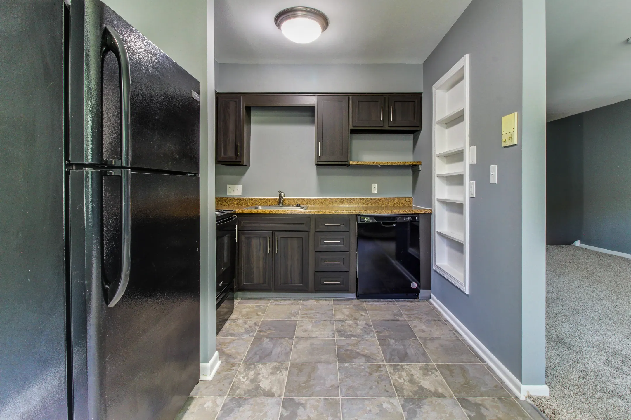 Kitchen - Woodland Apartments - Elmira, NY