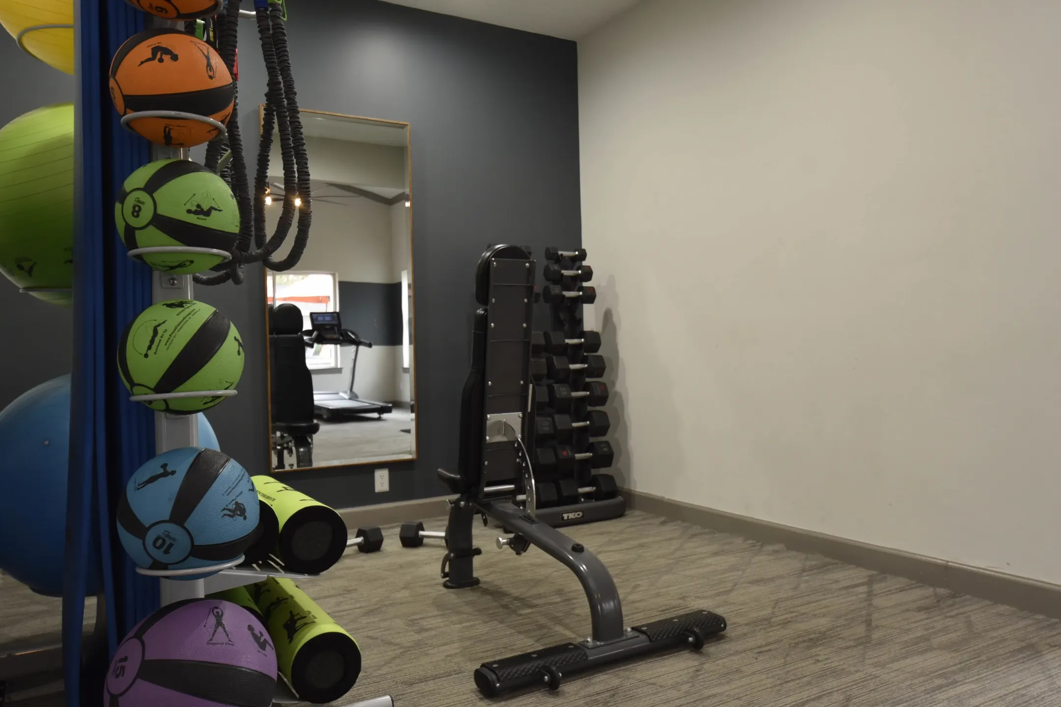Fitness Weight Room - Emery Apartment Homes - Chattanooga, TN