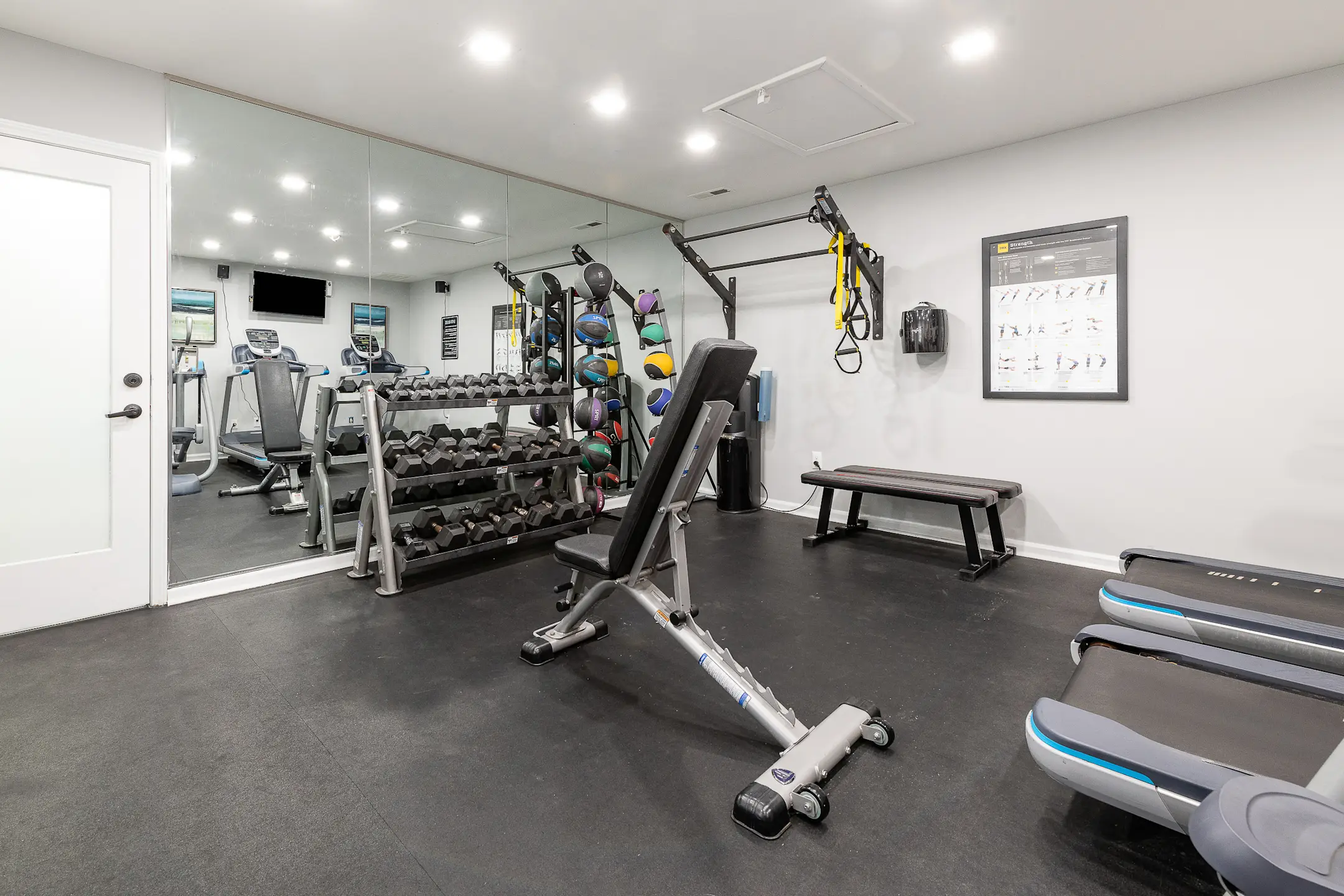 Fitness Weight Room - Pavilion at UC - Charlotte, NC