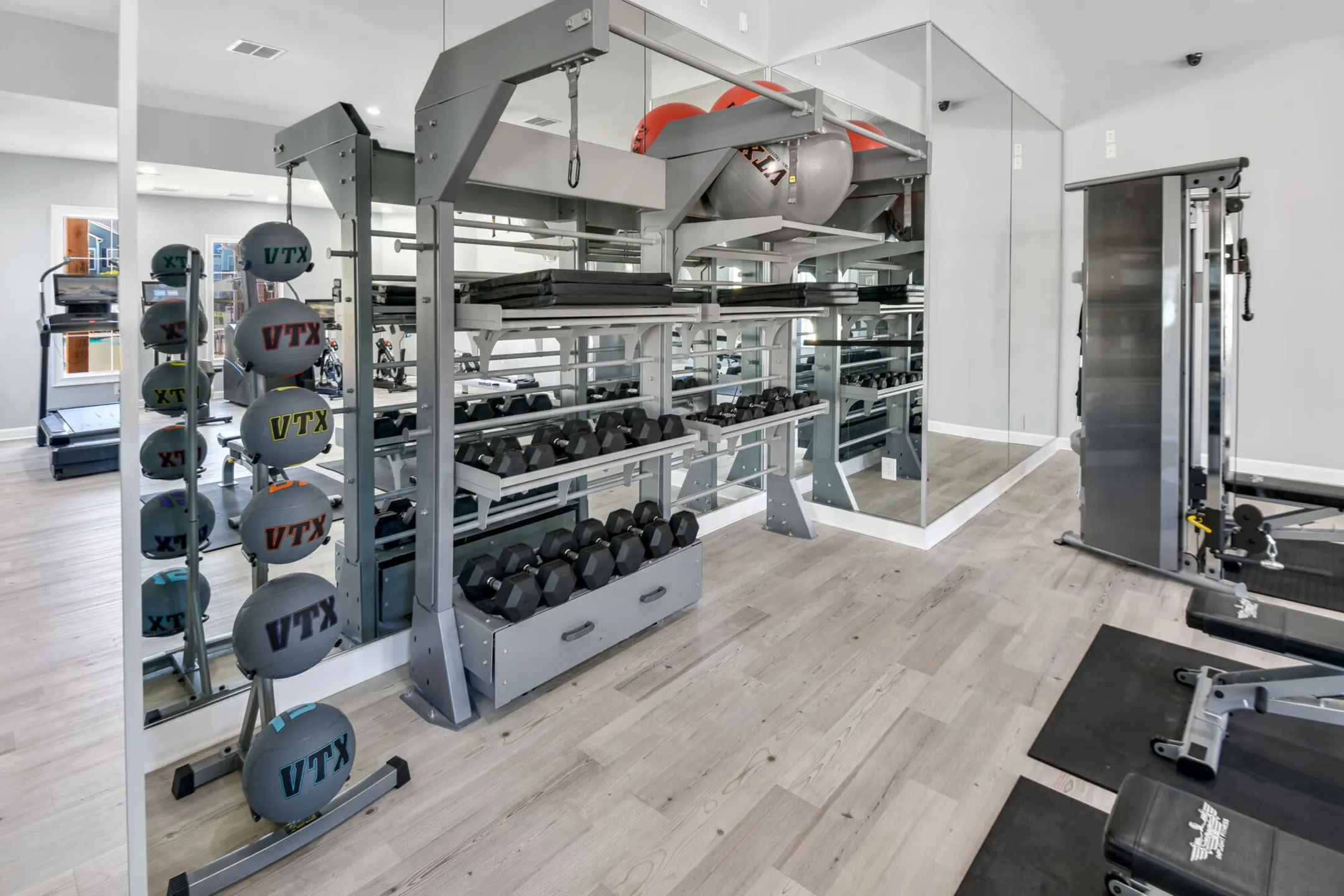 Fitness Weight Room - Highlands at Alexander Pointe - Charlotte, NC
