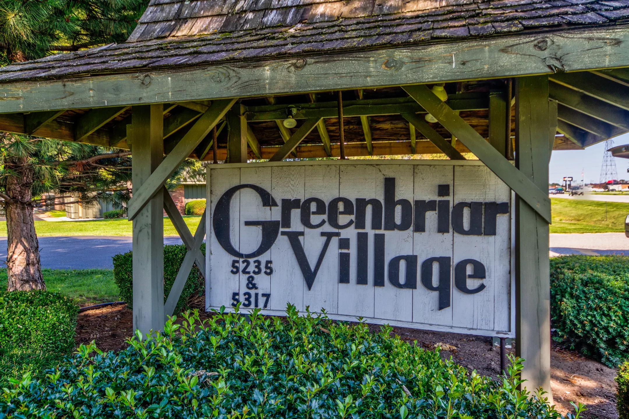 Community Signage - Greenbriar Village Apartments - Terre Haute, IN