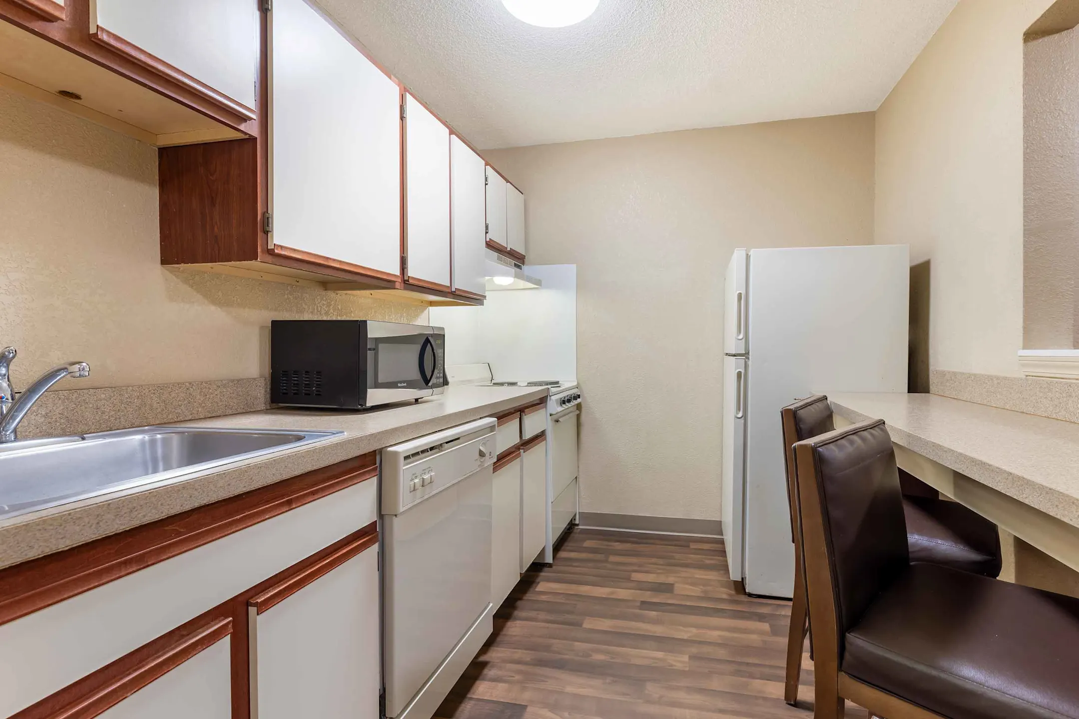 Kitchen - Furnished Studio - Wichita - East - Wichita, KS