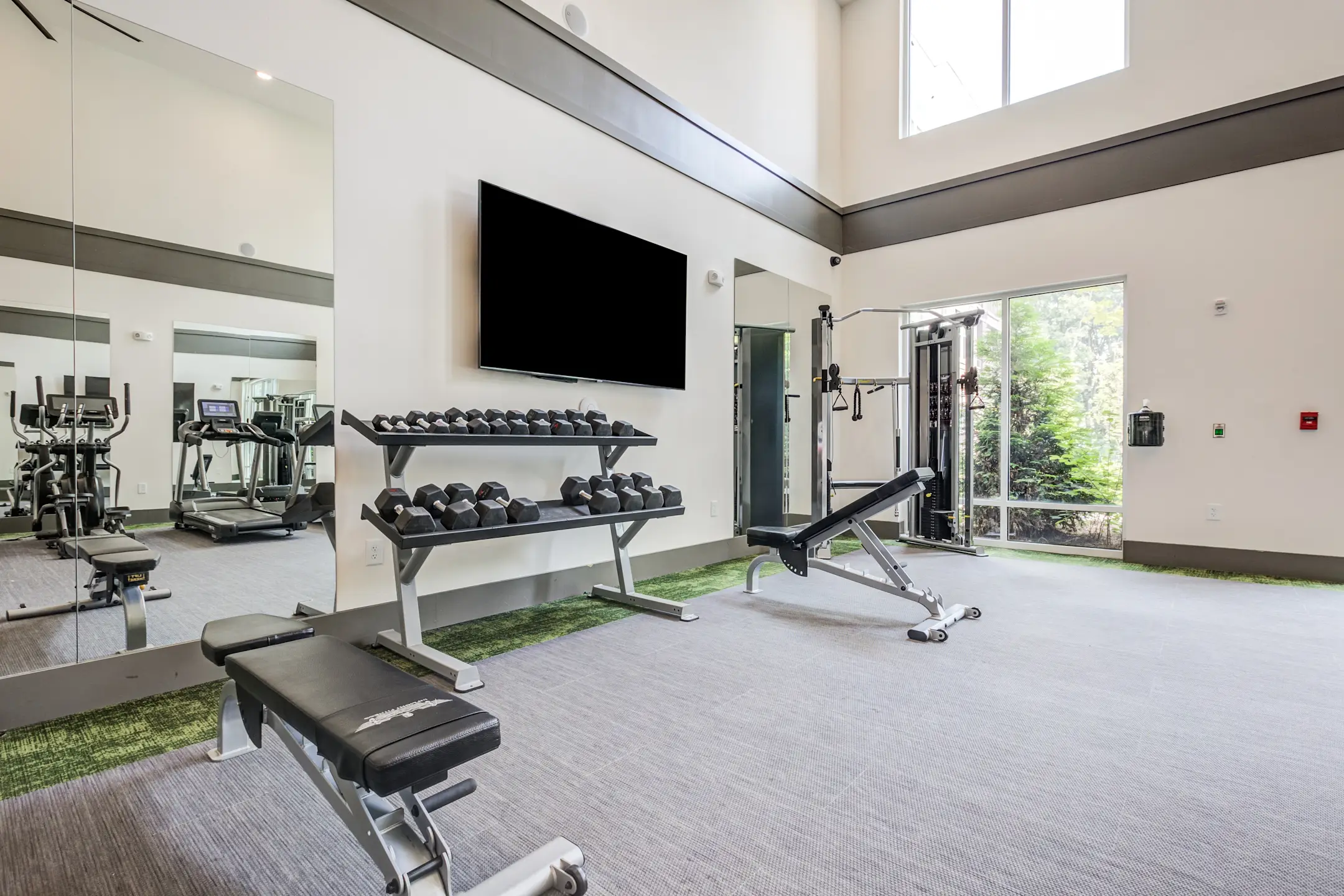 Fitness Weight Room - Century University City - Charlotte, NC