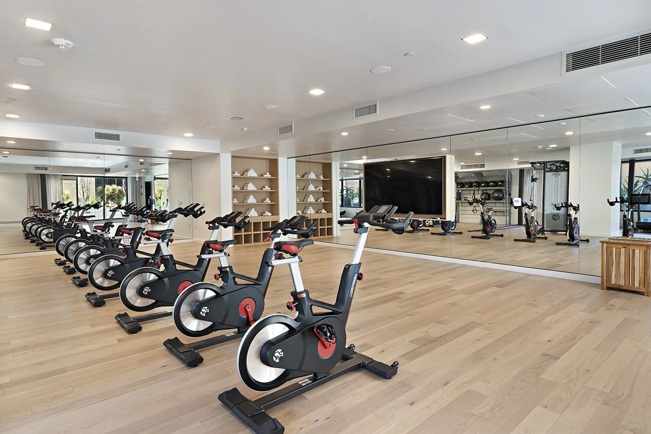 Fitness Weight Room - El Centro Apartments & Bungalows - Los Angeles, CA
