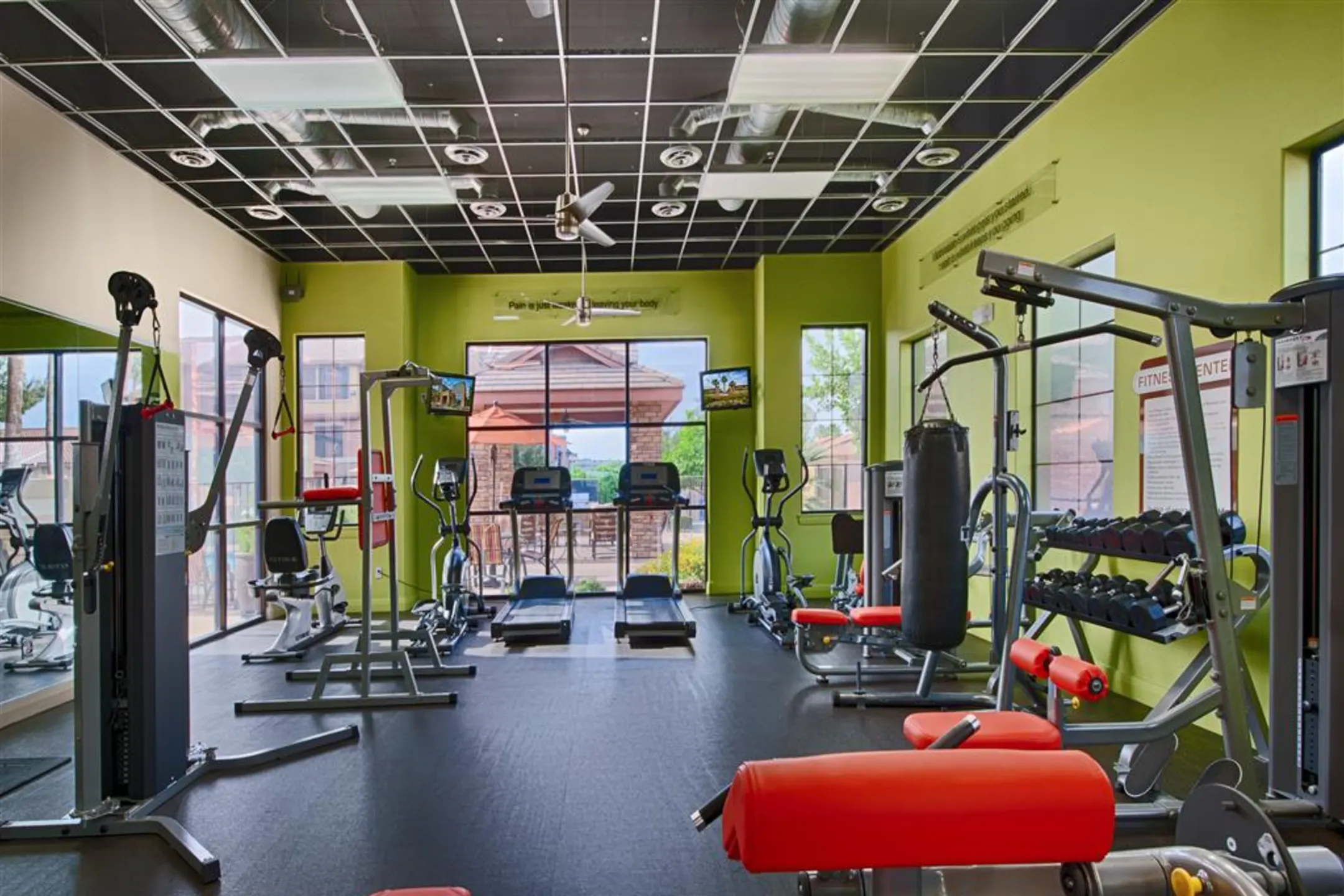 Fitness Weight Room - Residences at 4225 - Phoenix, AZ