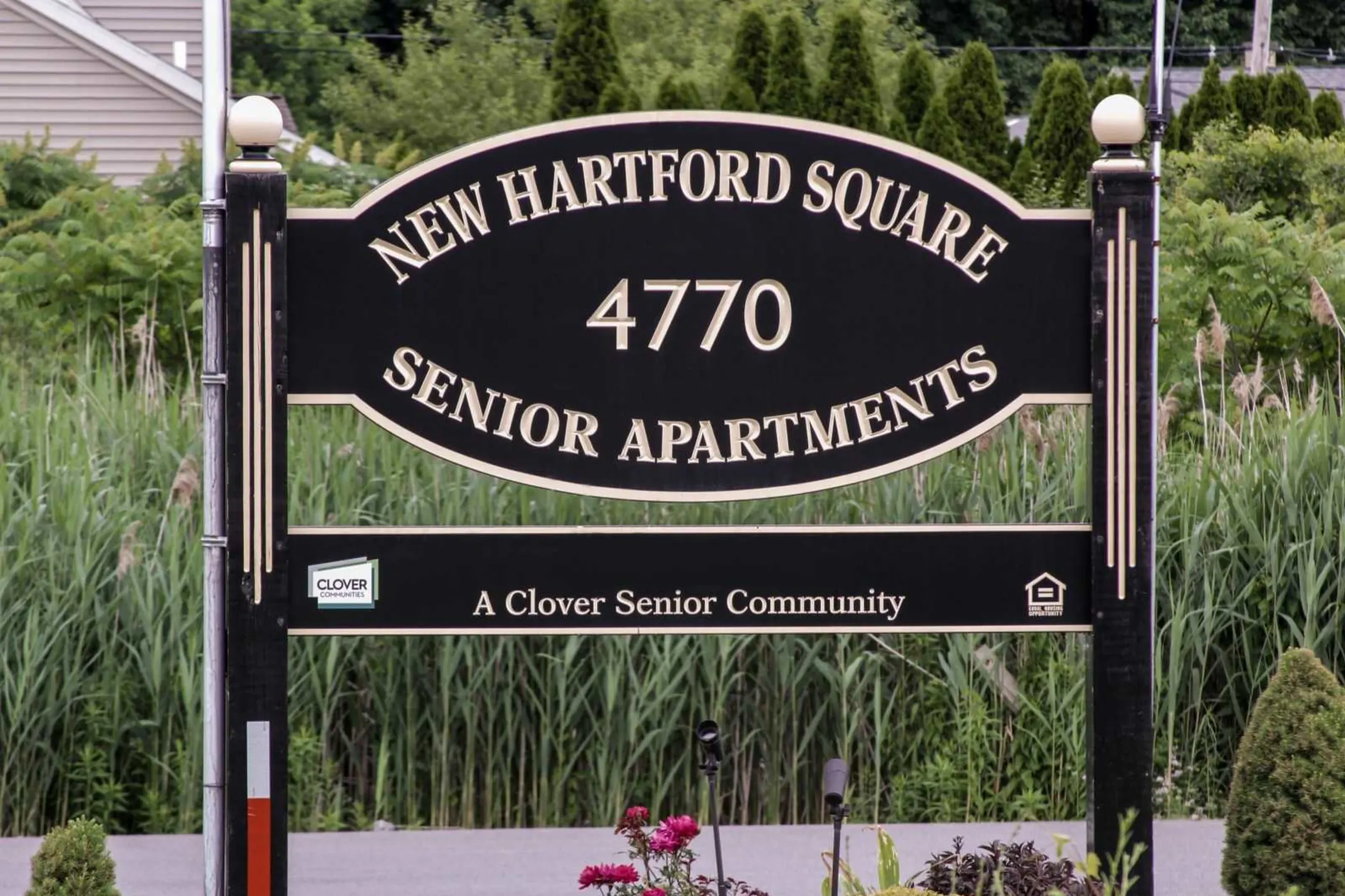 Community Signage - New Hartford Square Senior Apartments - Whitesboro, NY