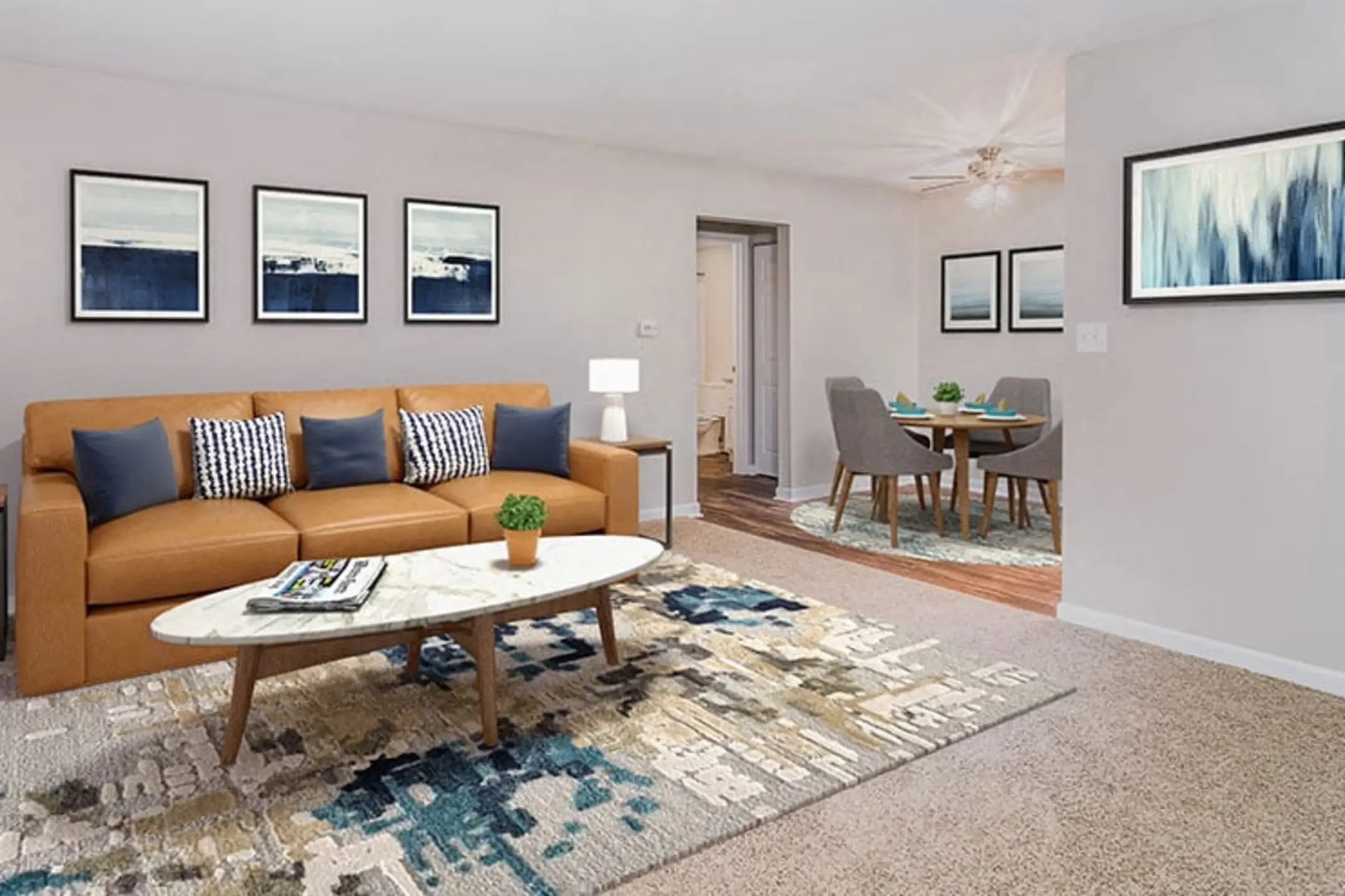 Living Room - Prentiss Creek at Downers Grove - Downers Grove, IL