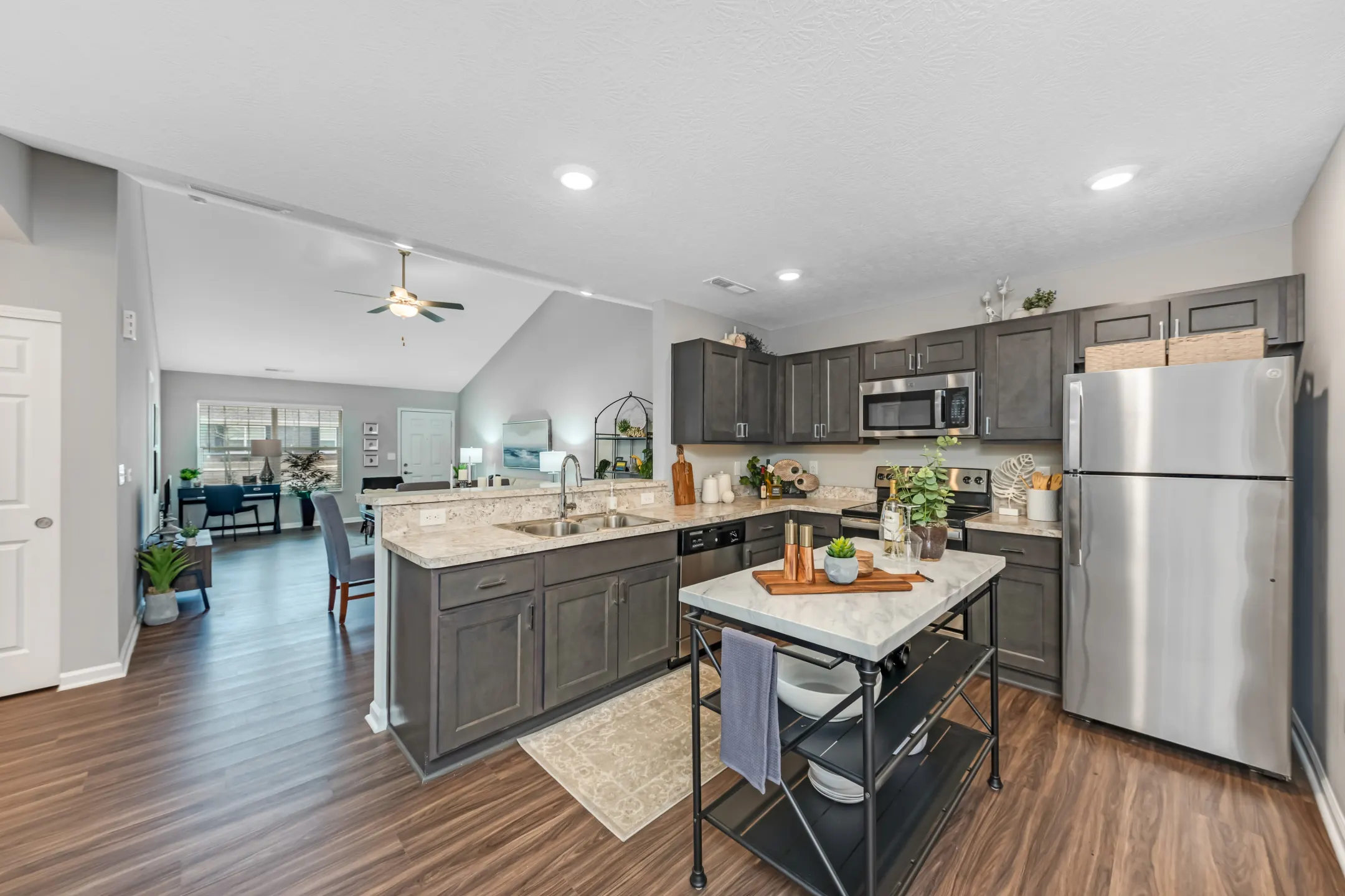 Kitchen - The Residences at Browns Farm - Grove City, OH
