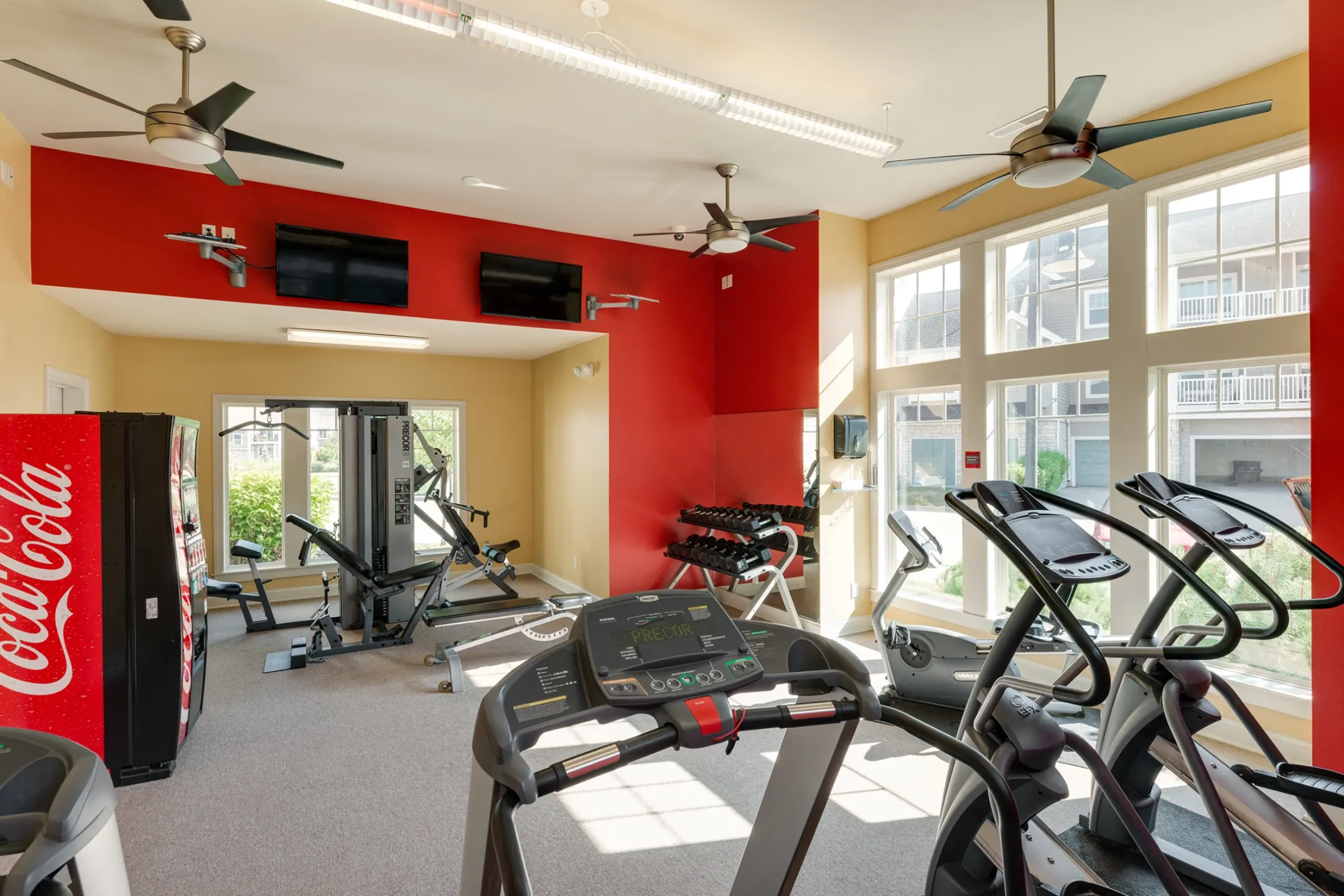 Fitness Weight Room - Mansions at Jordan Creek - West Des Moines, IA