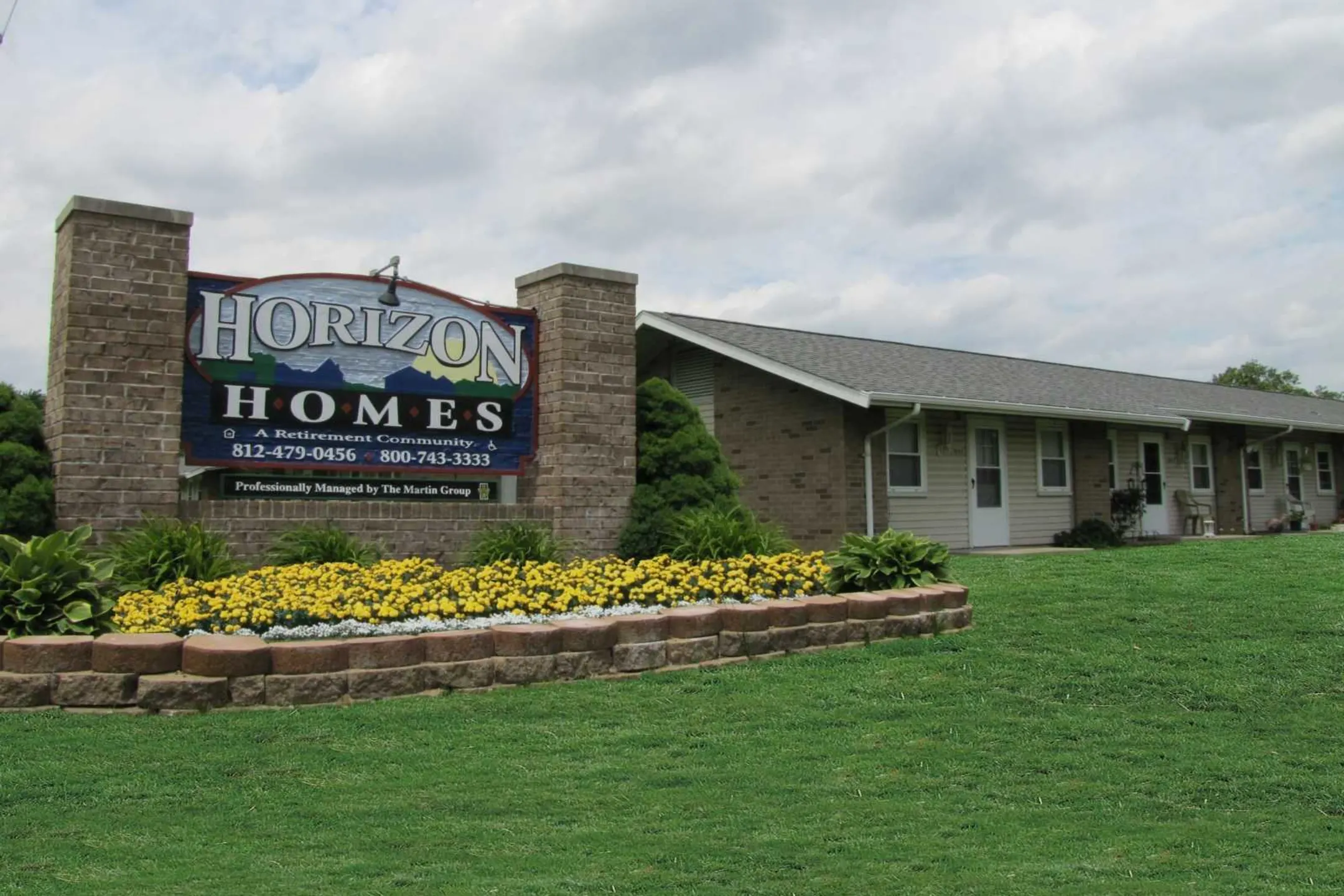 Community Signage - Horizon Homes Retirement Community - Evansville, IN