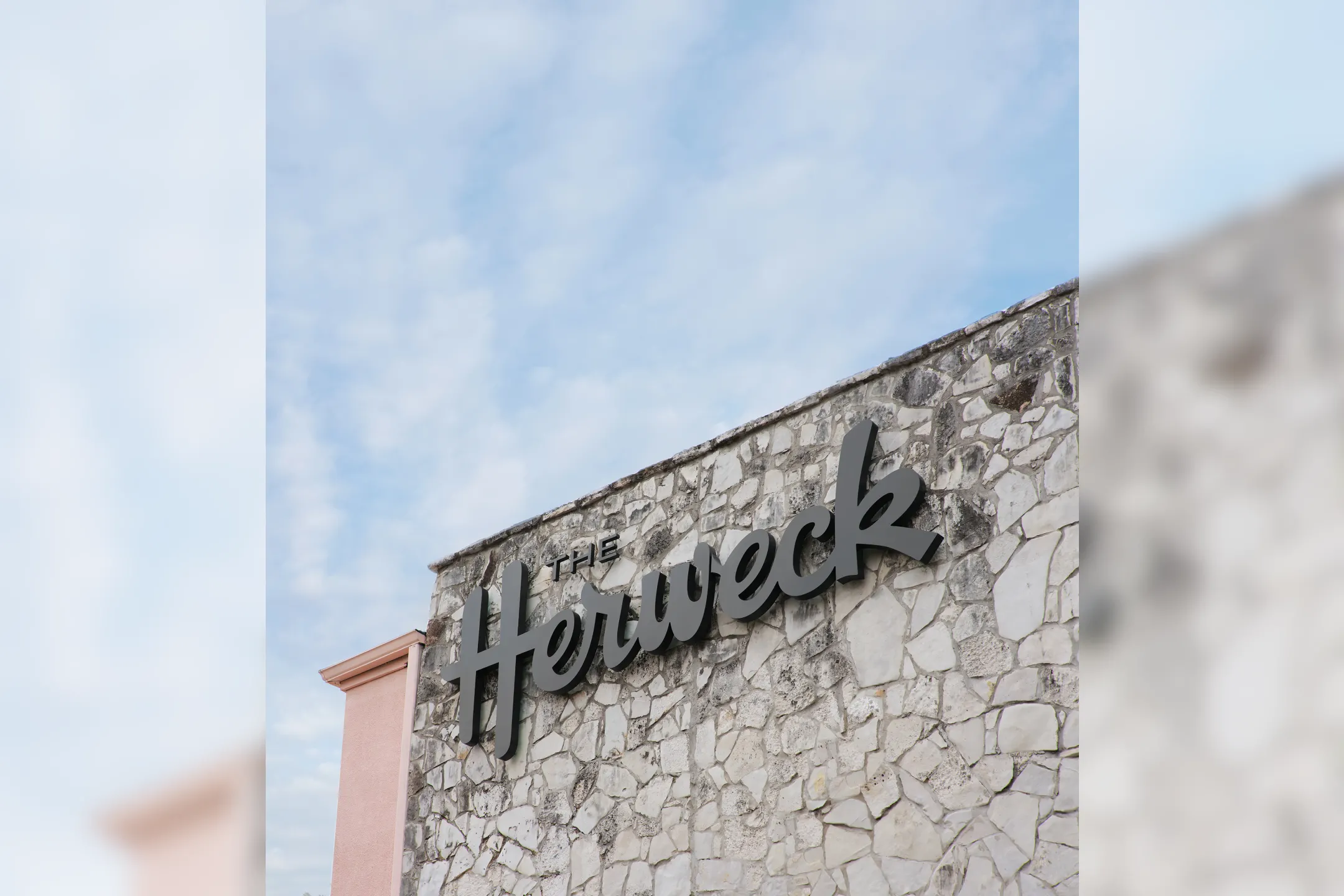 Community Signage - The Herweck - San Antonio, TX