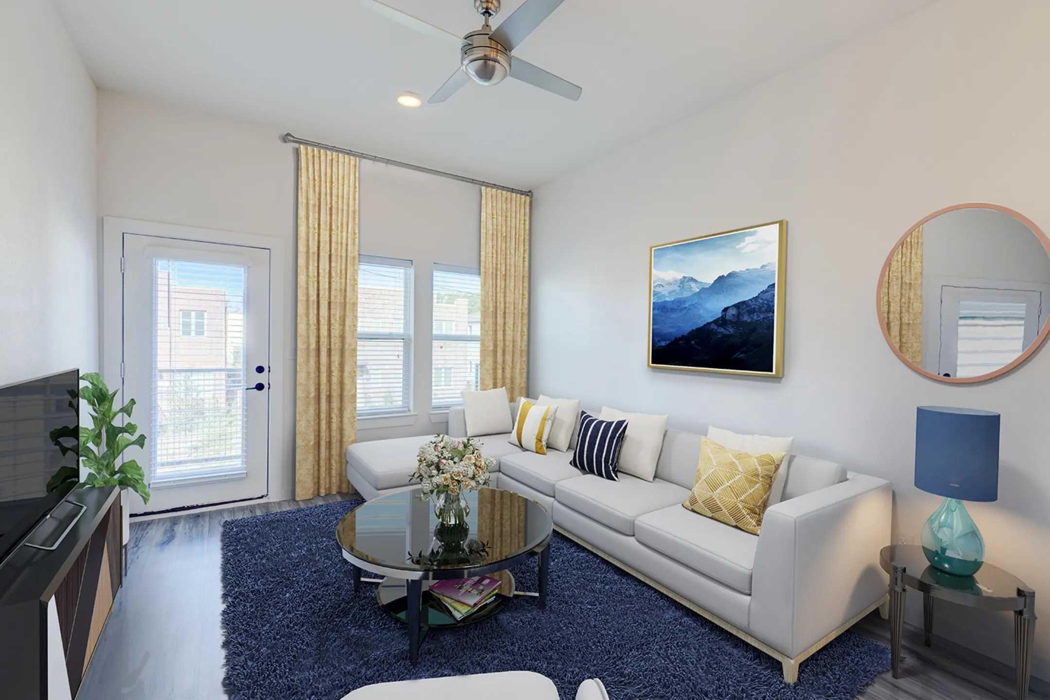 Living Room - Park 7 - Fort Worth, TX