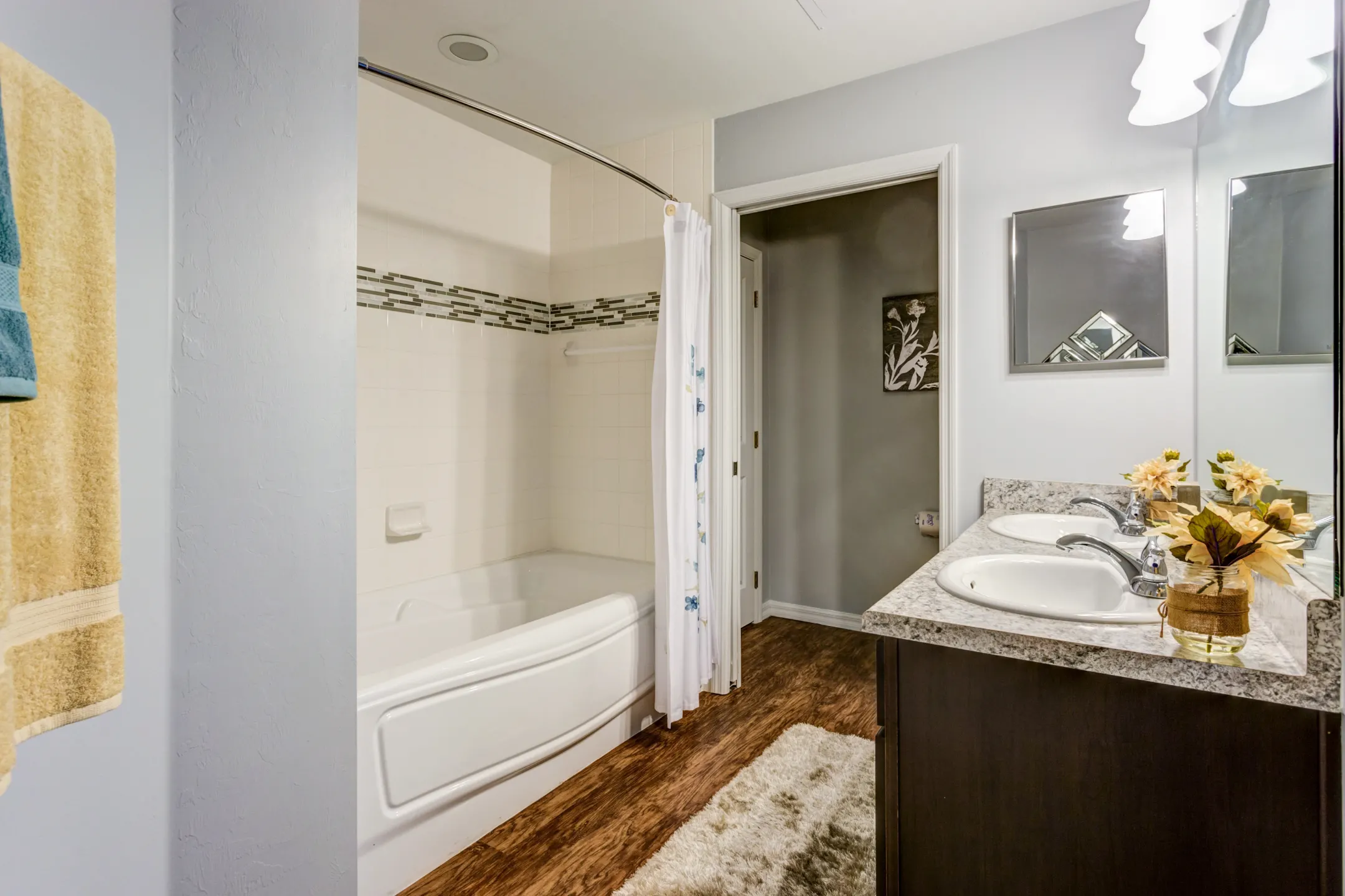 Bathroom - Channelside Contemporary Living Apartments - Fort Myers, FL