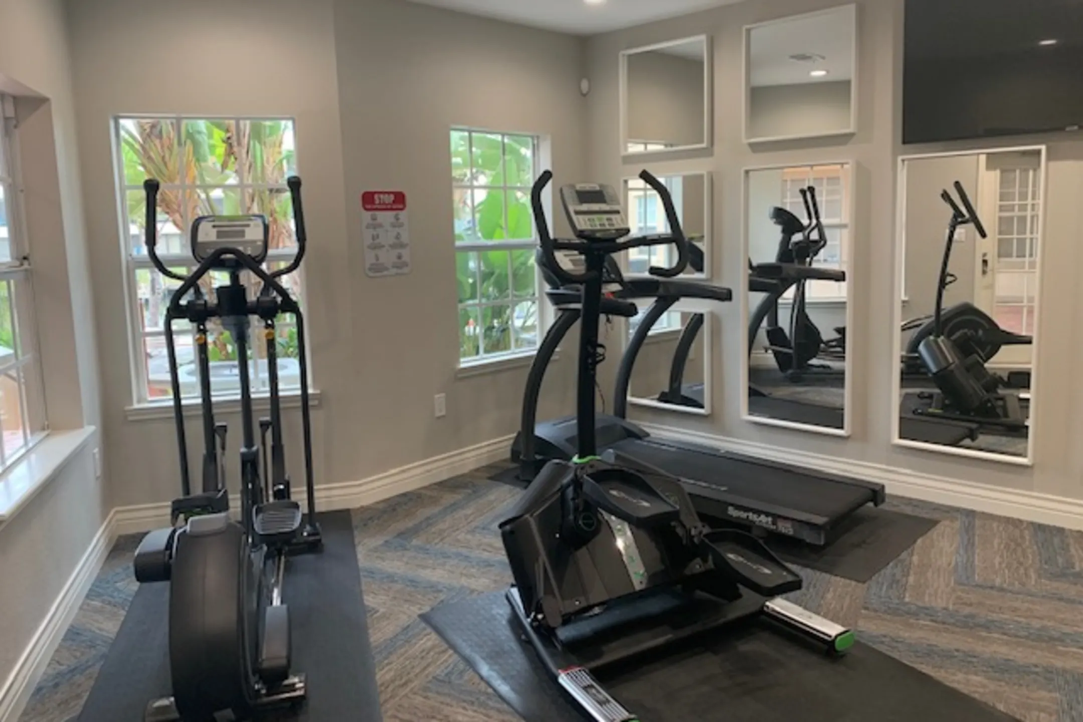 Fitness Weight Room - Compass Bay Apartments and Marina - Corpus Christi, TX