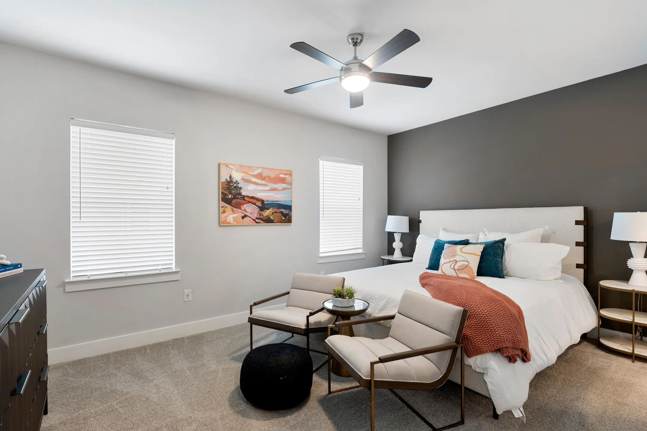 Living Room - Villas at Birnham Woods. - Spring, TX