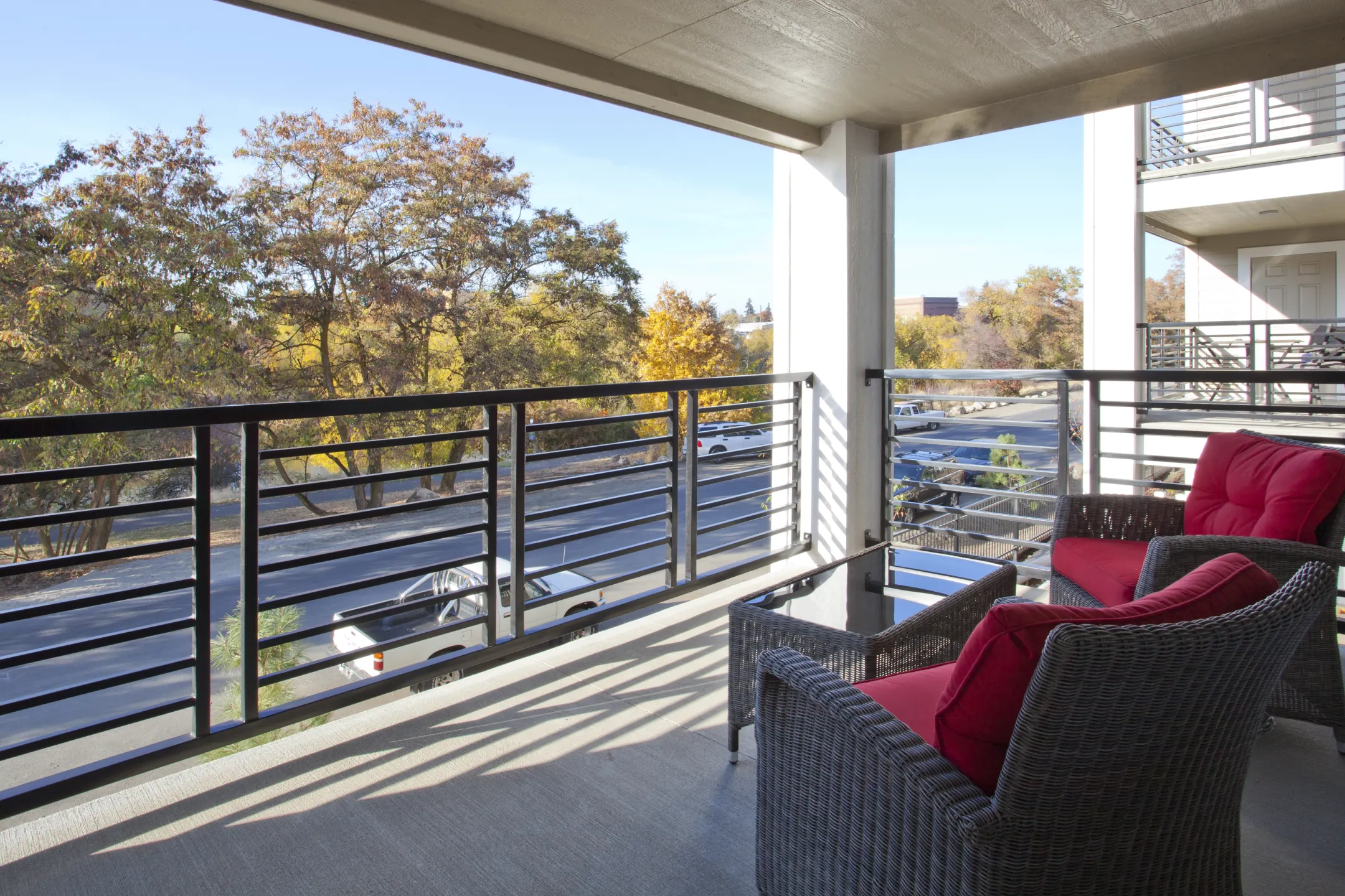 Patio / Deck - Riverview Loft Apartments - Spokane, WA
