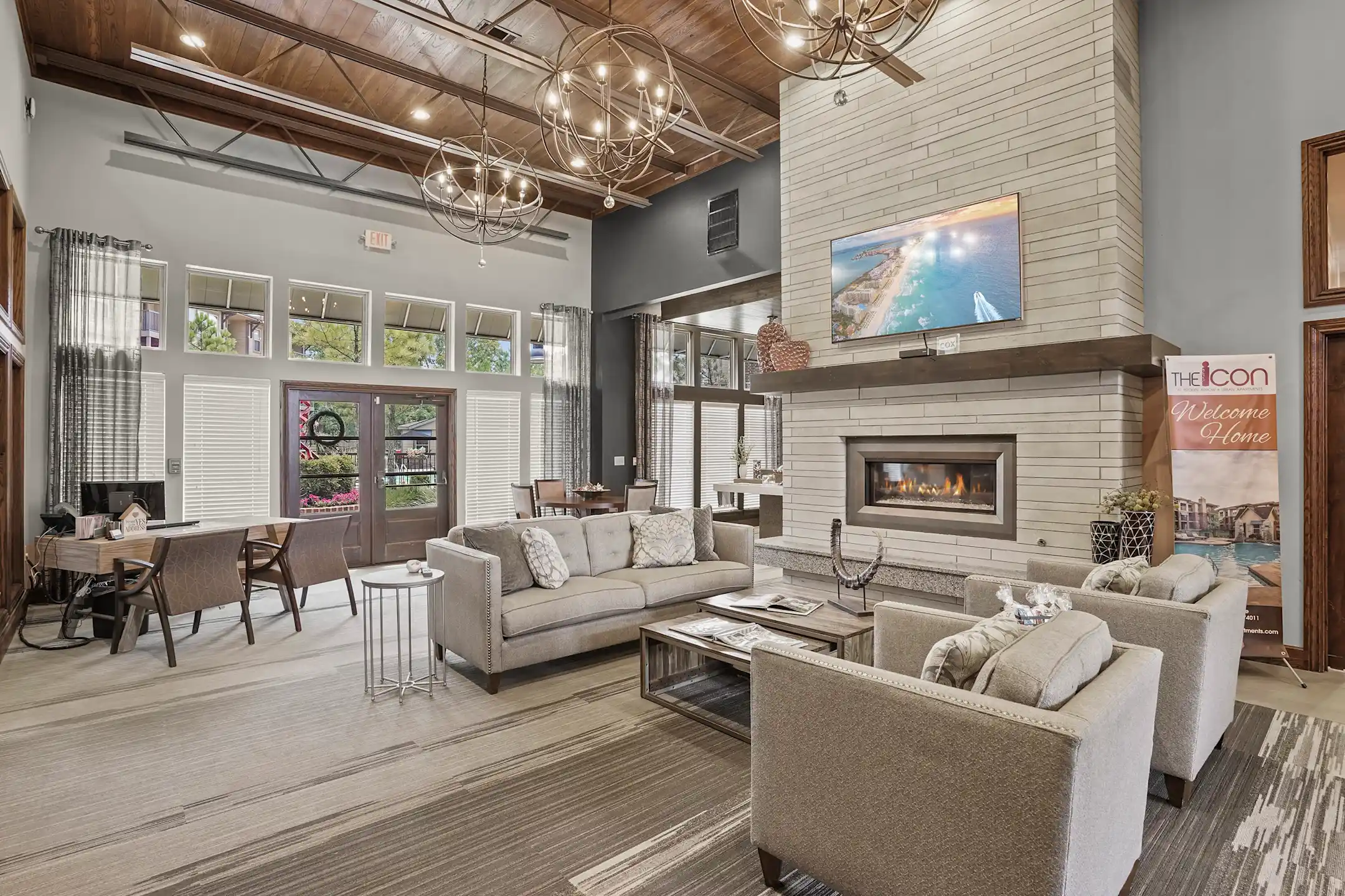 Living Room - The Icon at Broken Arrow - Broken Arrow, OK