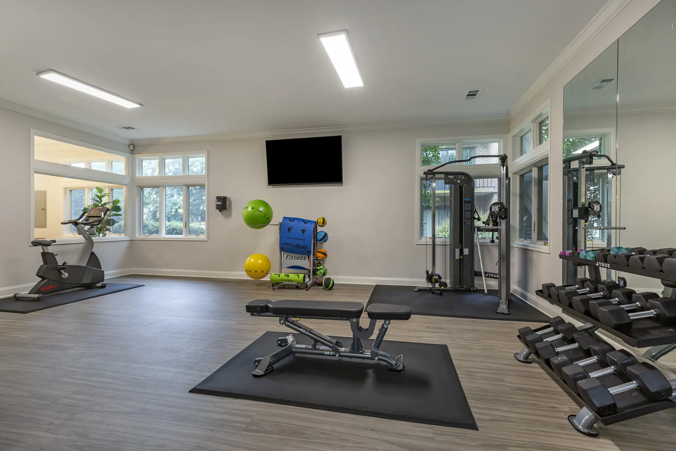 Fitness Weight Room - The Apartments at The Sycamores - Reston, VA