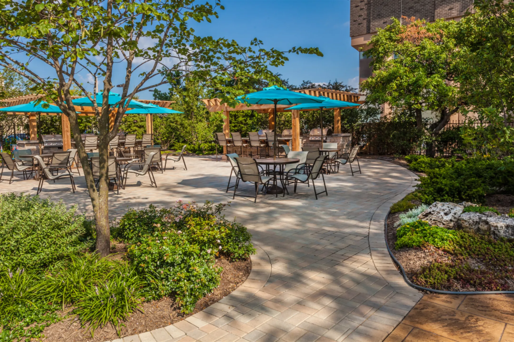 Patio / Deck - Riley Towers Apartments &Townhomes - Indianapolis, IN