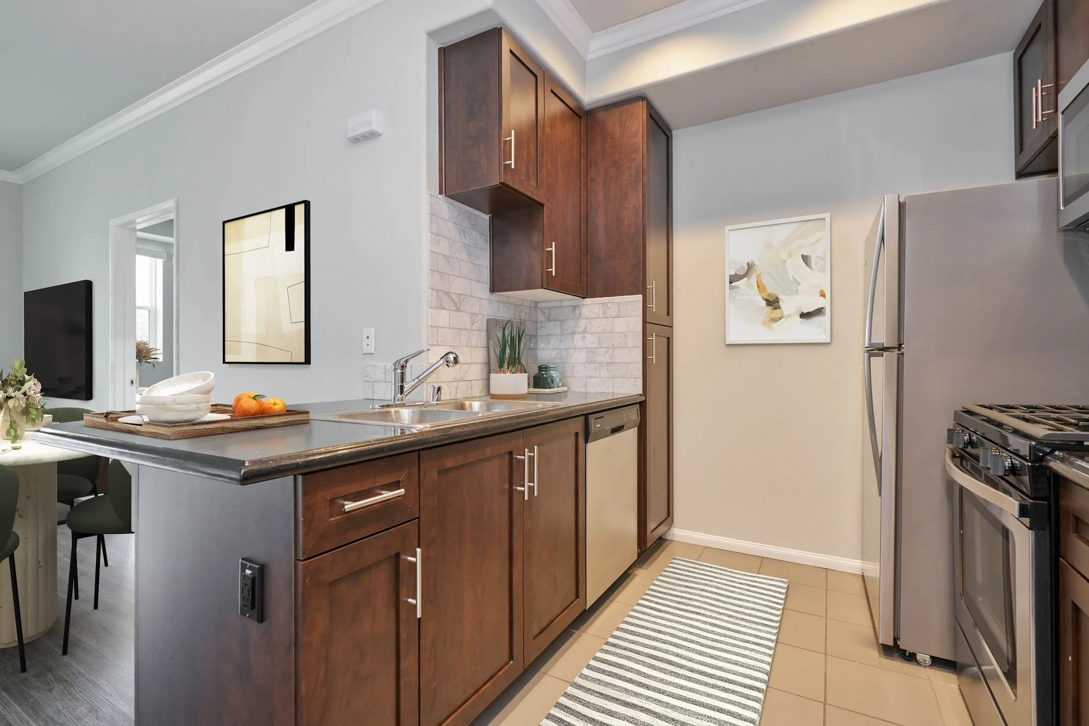 Bathroom - Broadway Palace Apartments - Los Angeles, CA