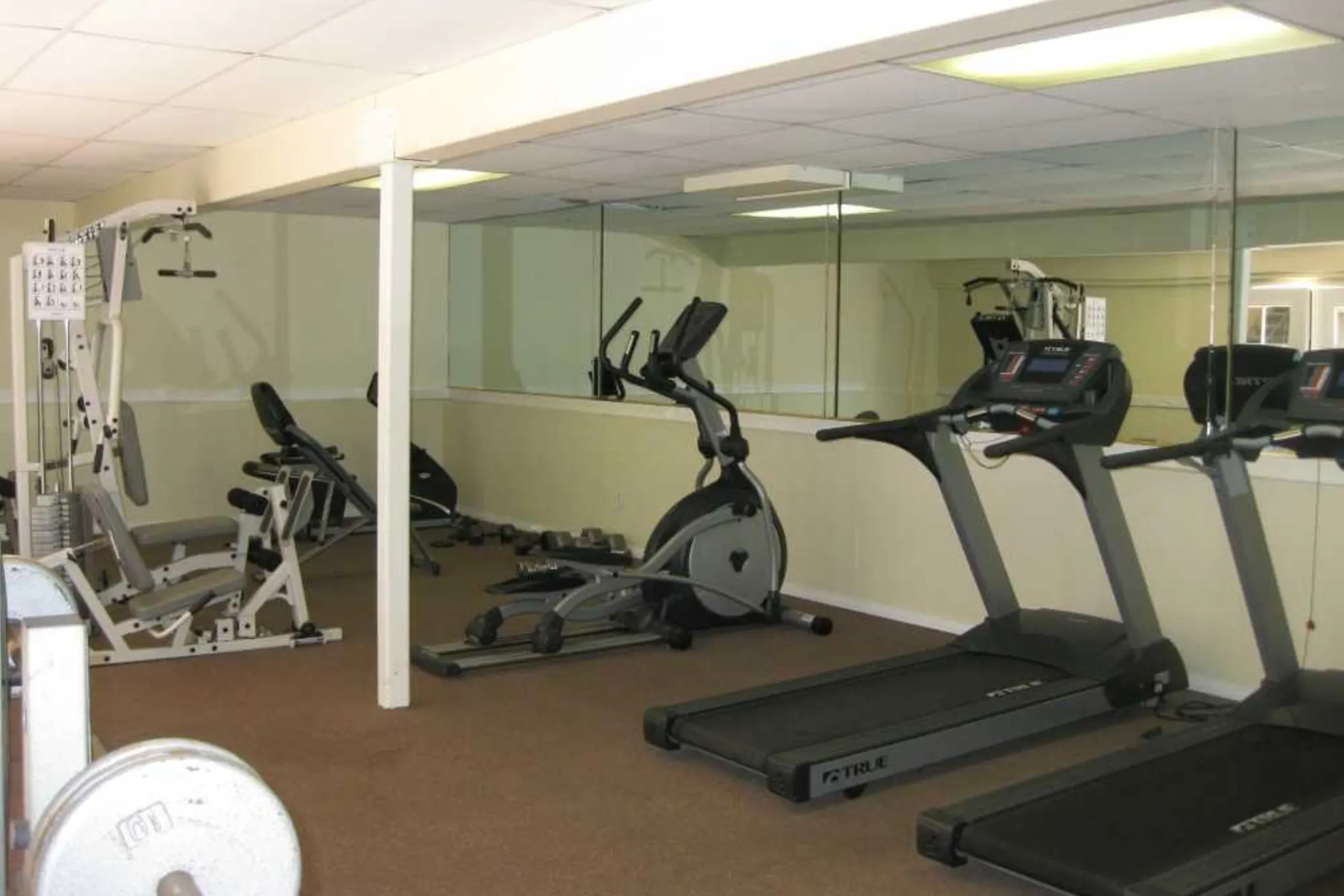 Fitness Weight Room - The Hills and Terraces at Spring Street - La Mesa, CA