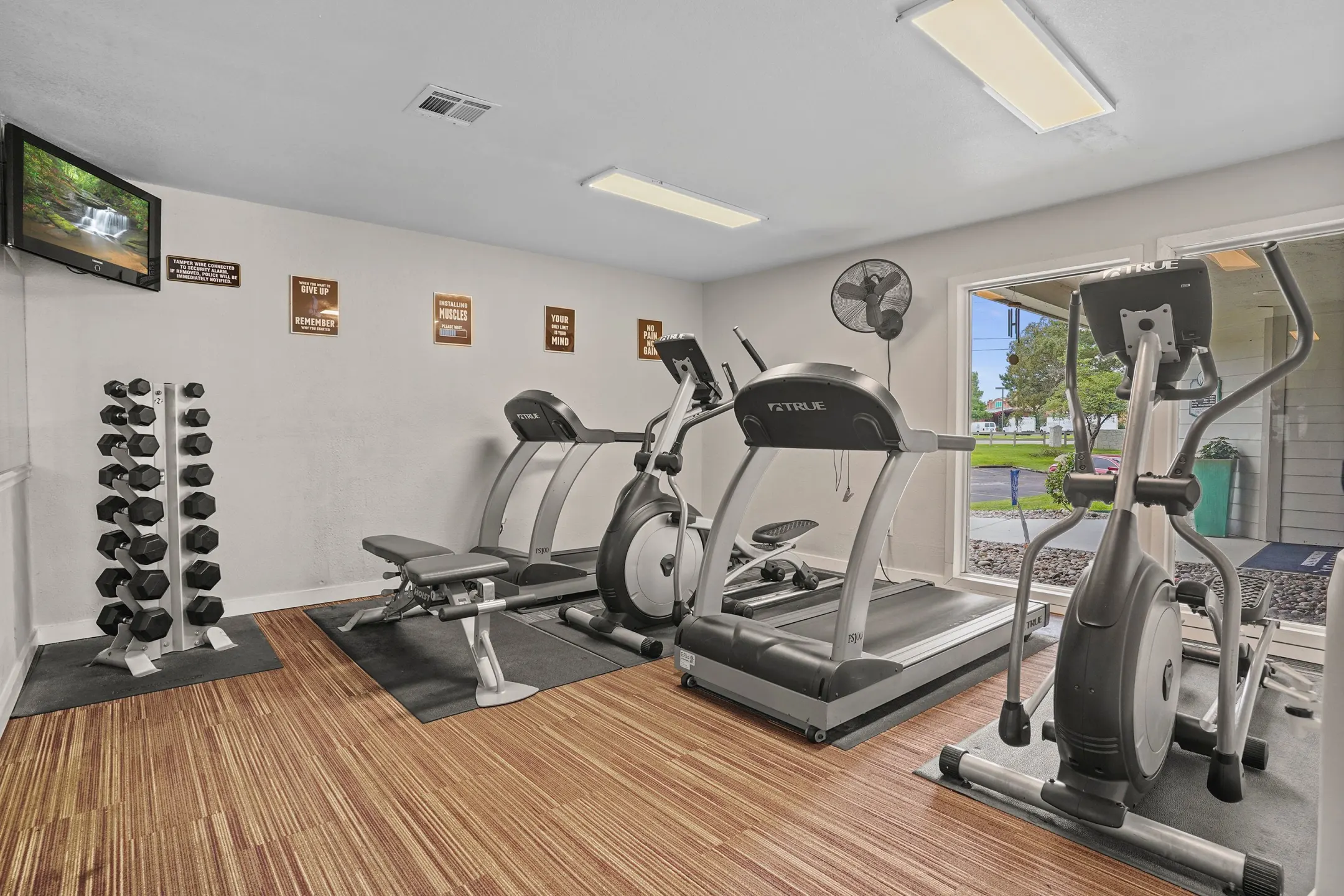 Fitness Weight Room - Aspen Park Apartments - Wichita, KS