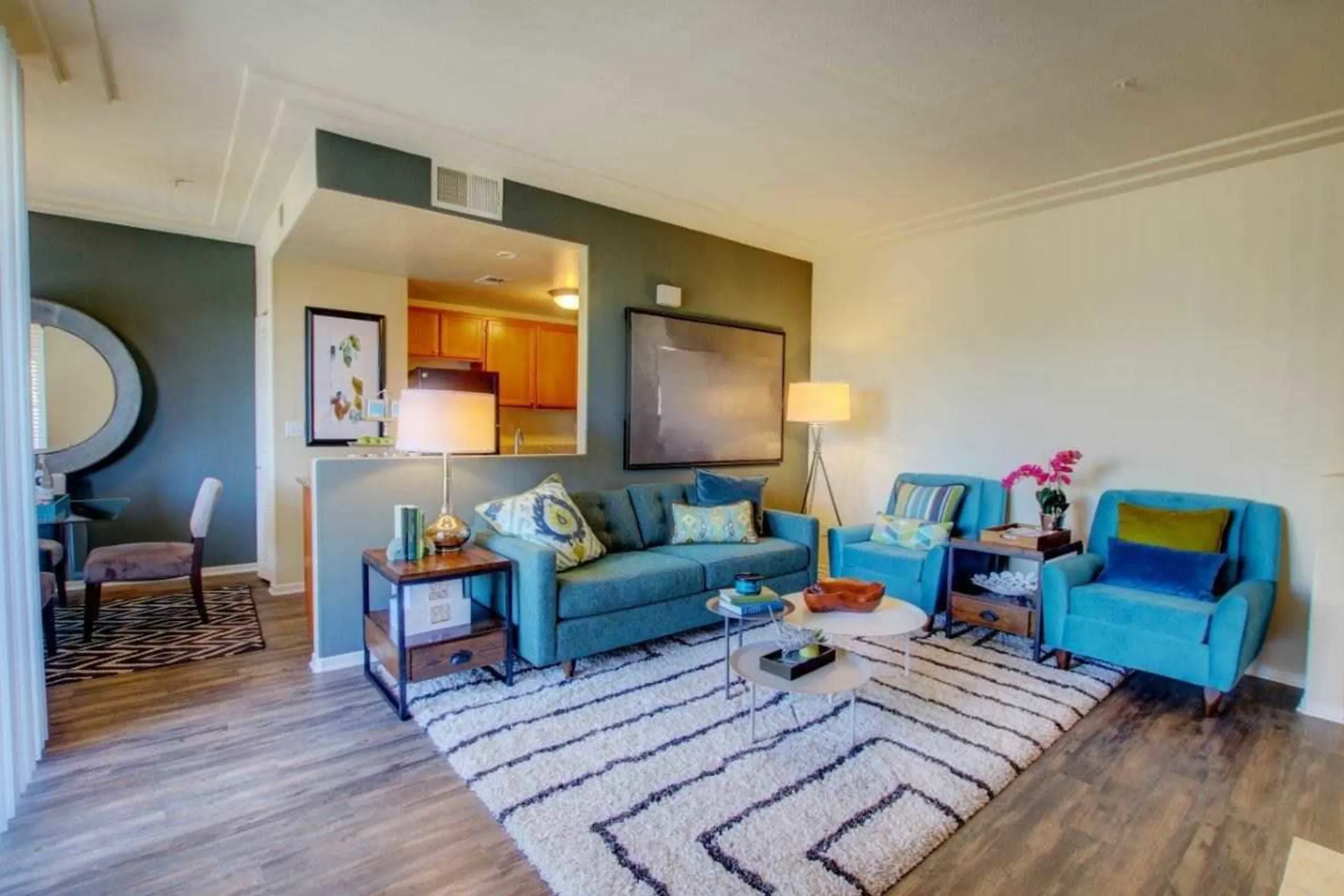 Living Room - Prominence Apartments - San Marcos, CA