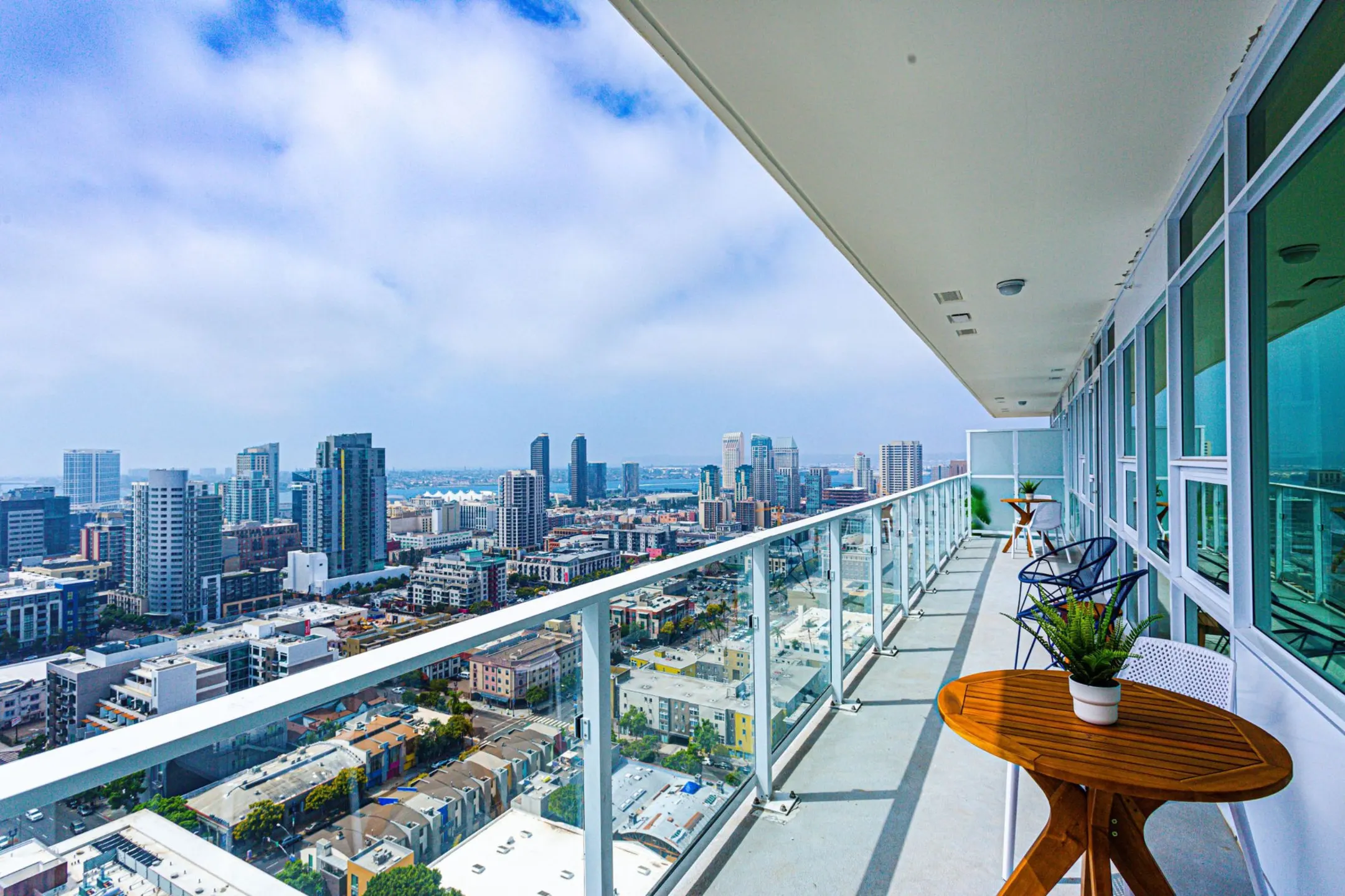 Patio / Deck - The Broadway Towers - San Diego, CA