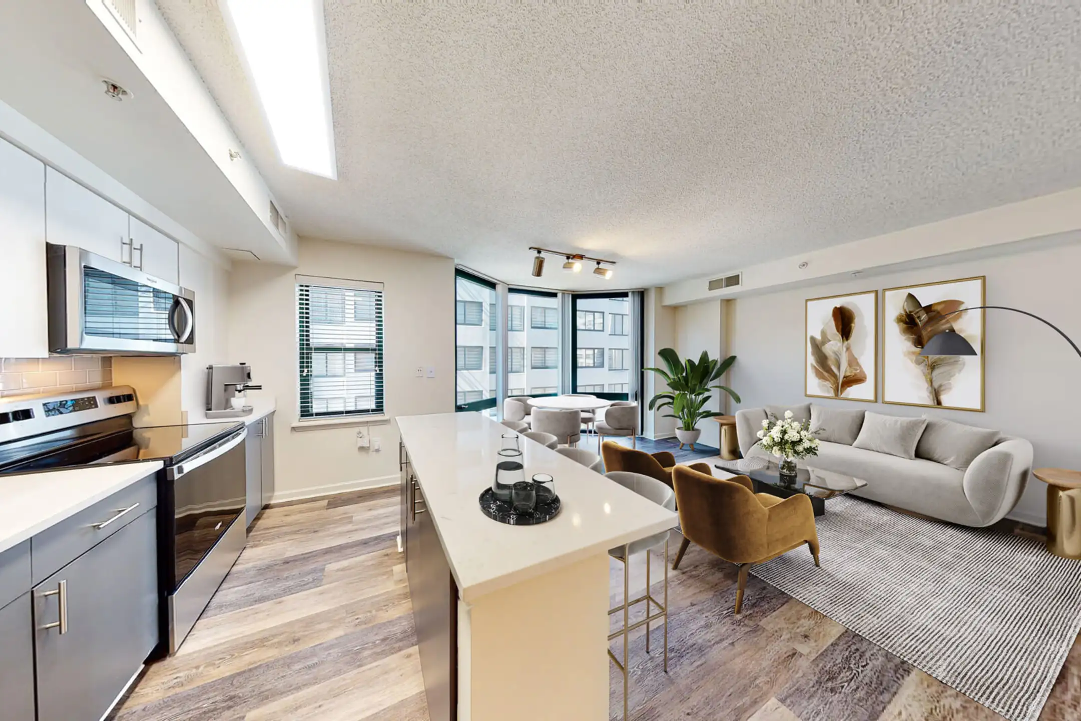 Living Room - 1301 Thomas Circle - Washington, DC