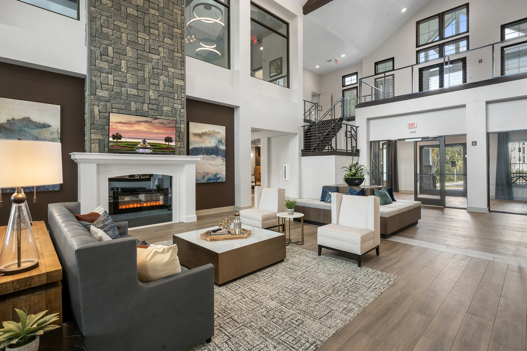 Living Room - Grande Oaks Parc Apartments - Charleston, SC