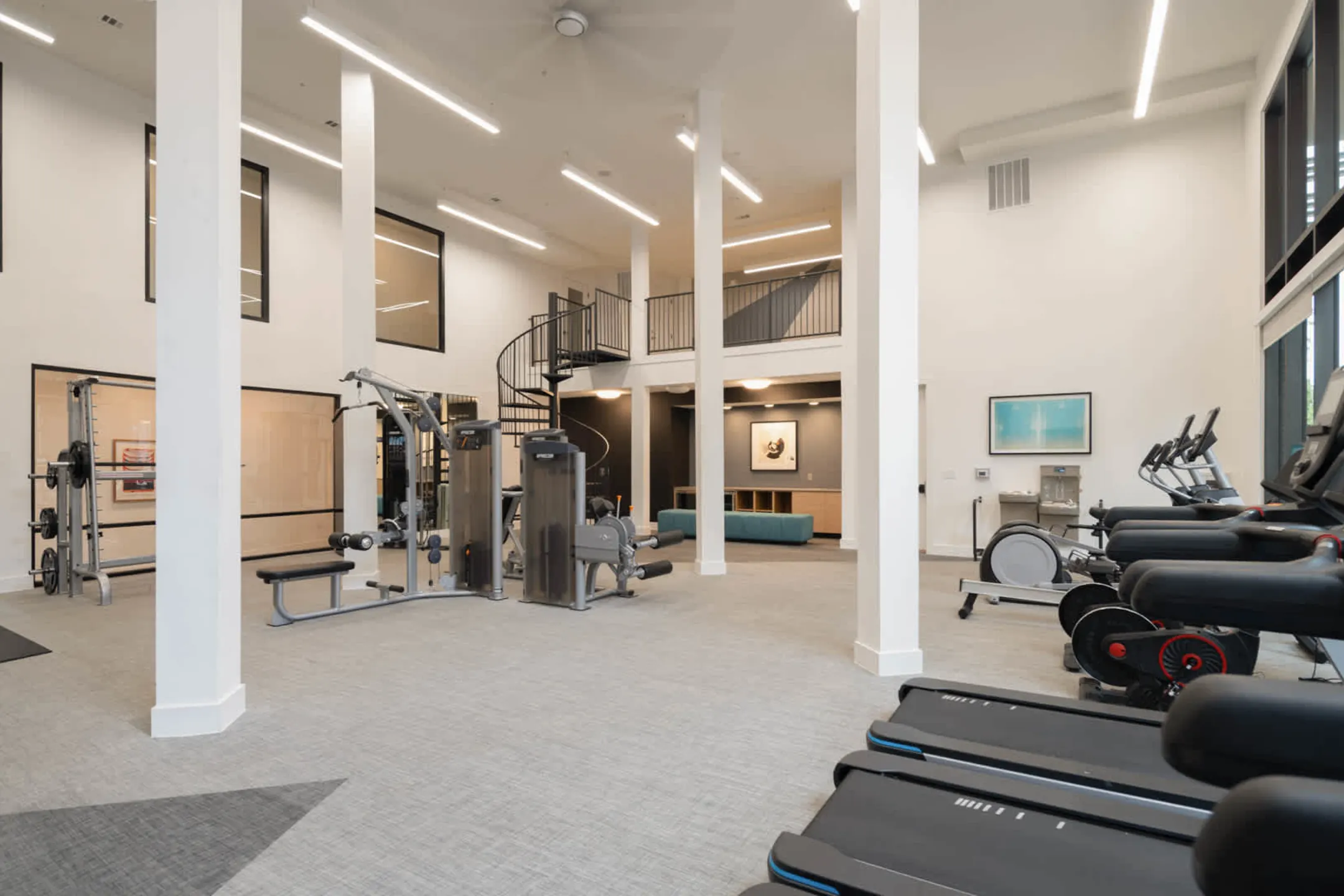 Fitness Weight Room - The Weaver - Austin, TX