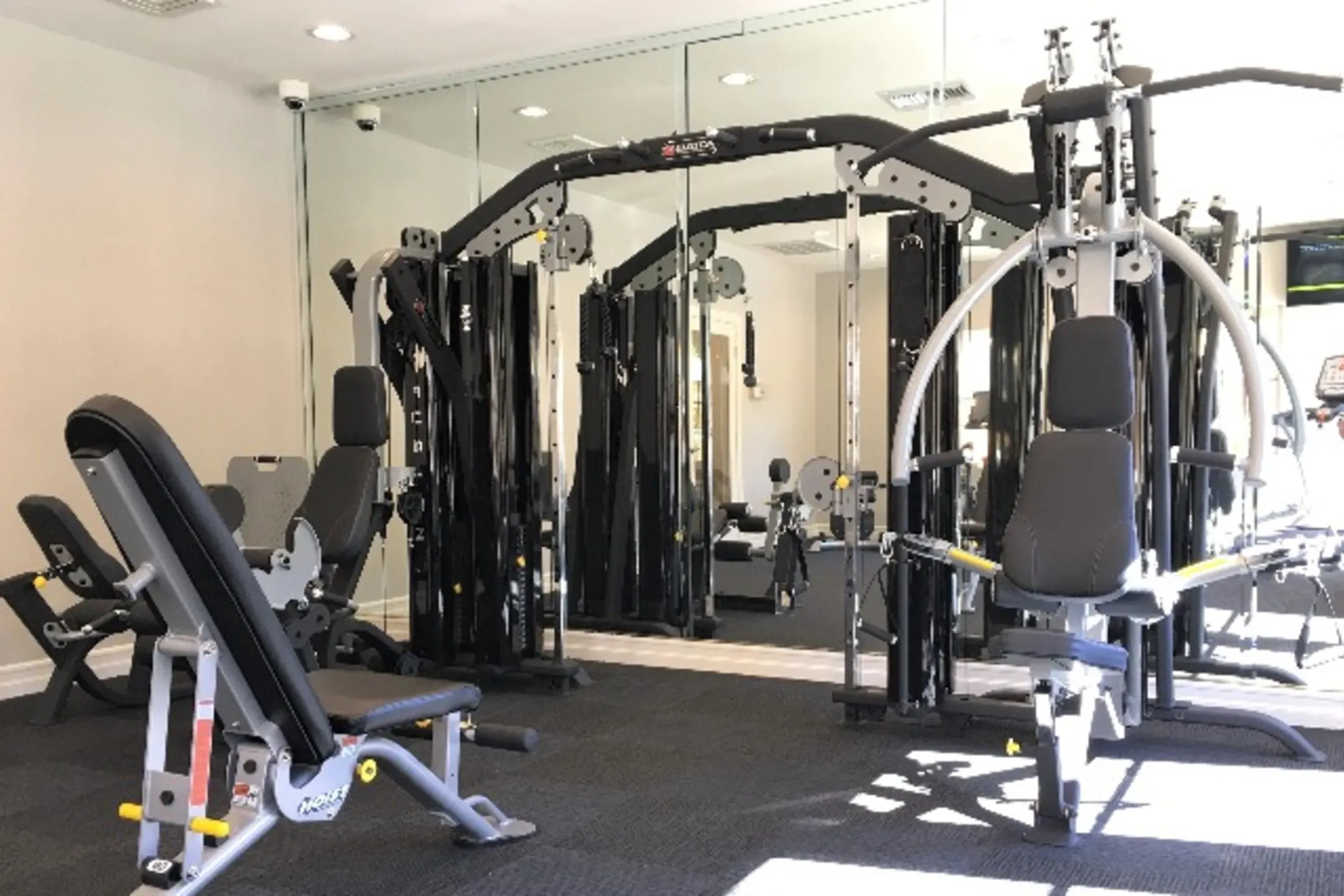 Fitness Weight Room - The Logan at Charleston - Las Vegas, NV