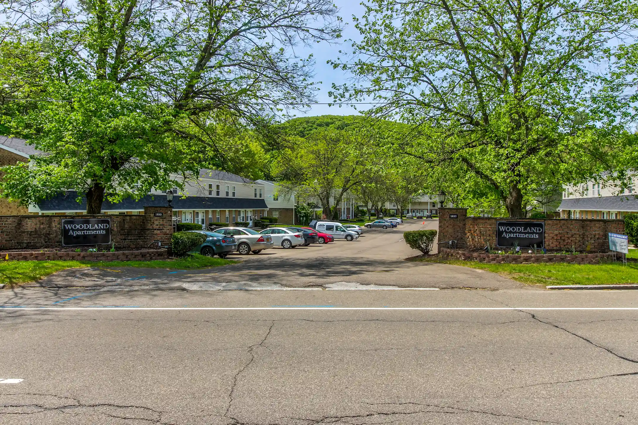 Community Signage - Woodland Apartments - Elmira, NY