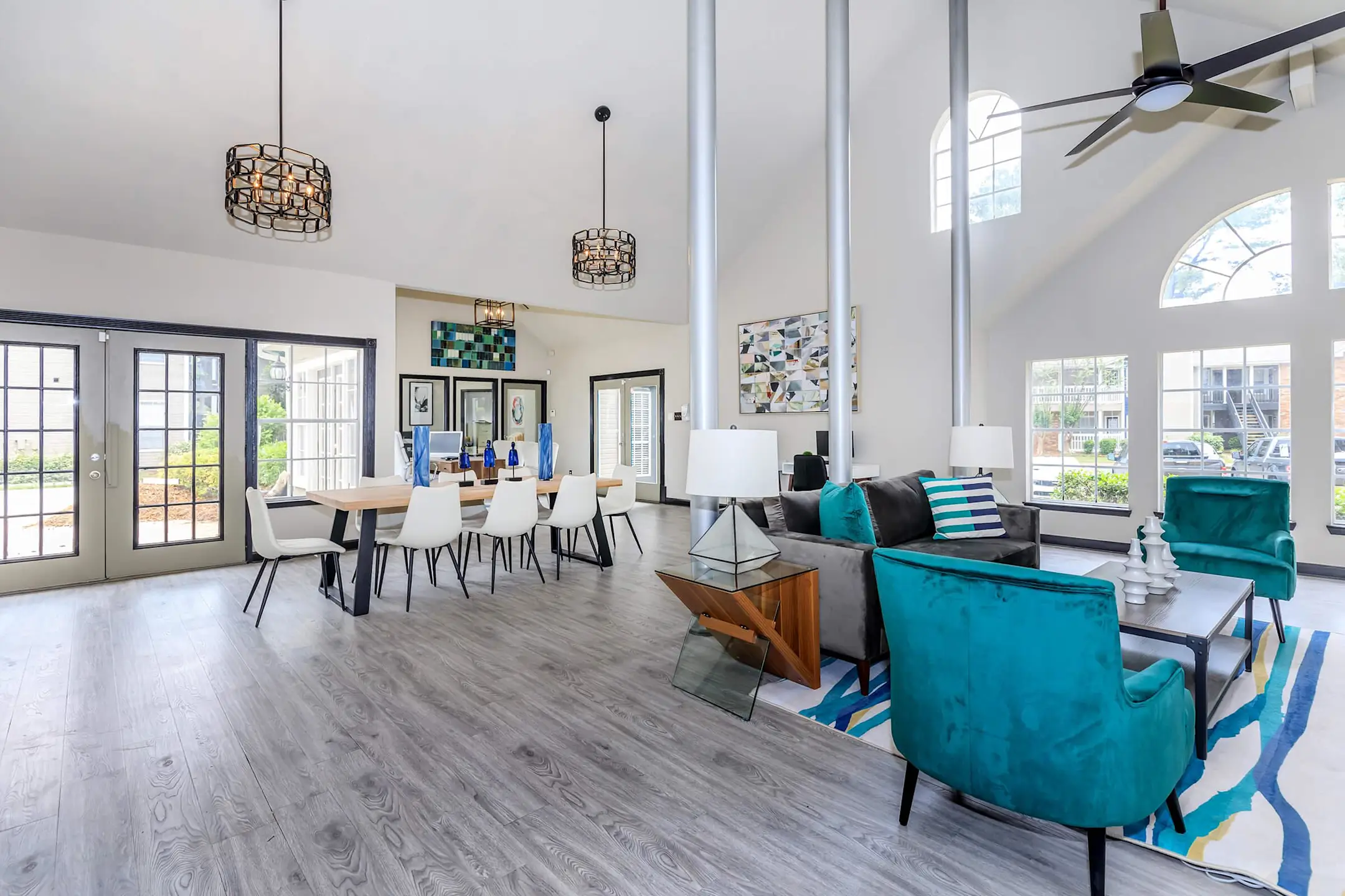 Living Room - The Davis - Huntsville, AL