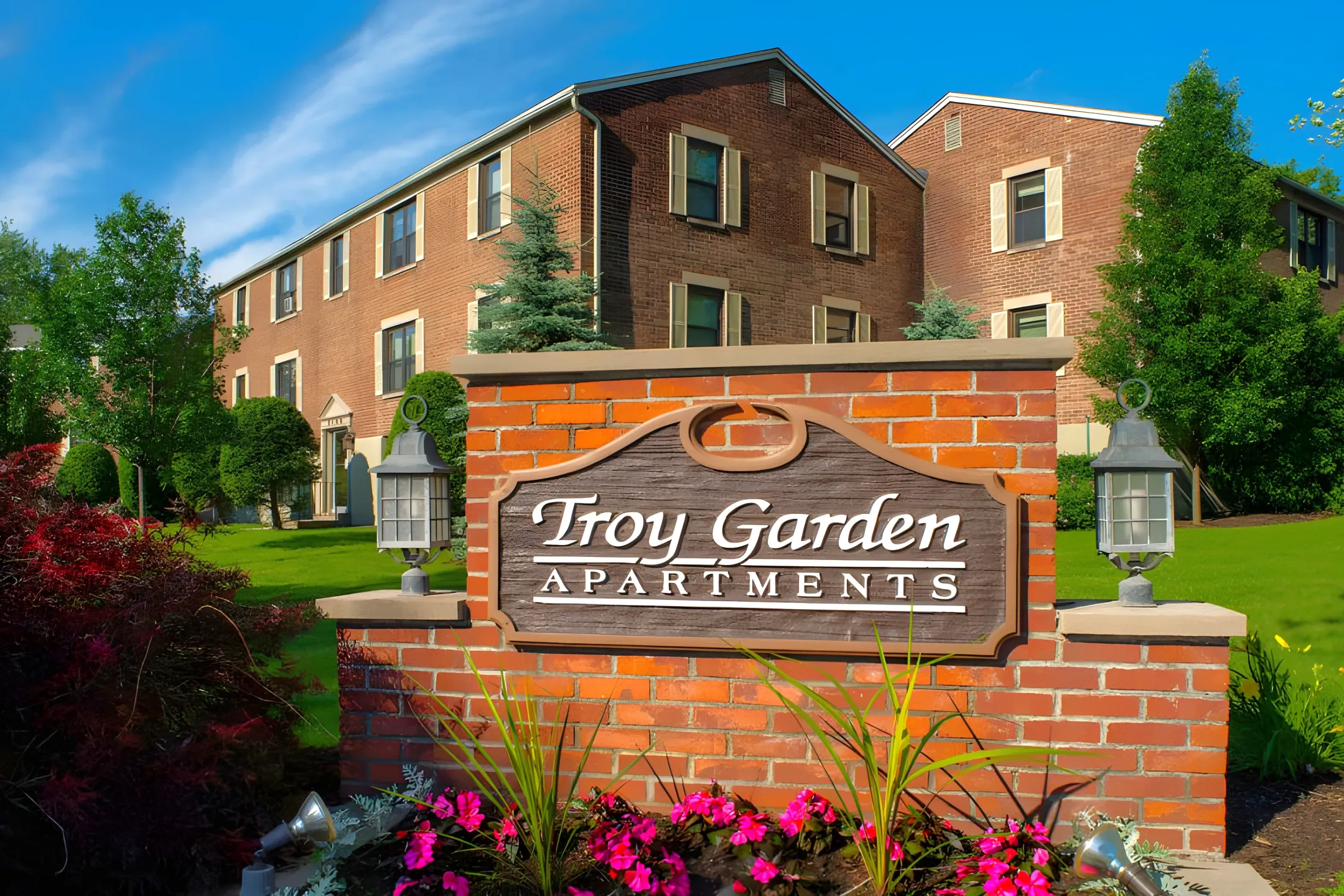 Community Signage - Troy Gardens Apartments - Troy, NY