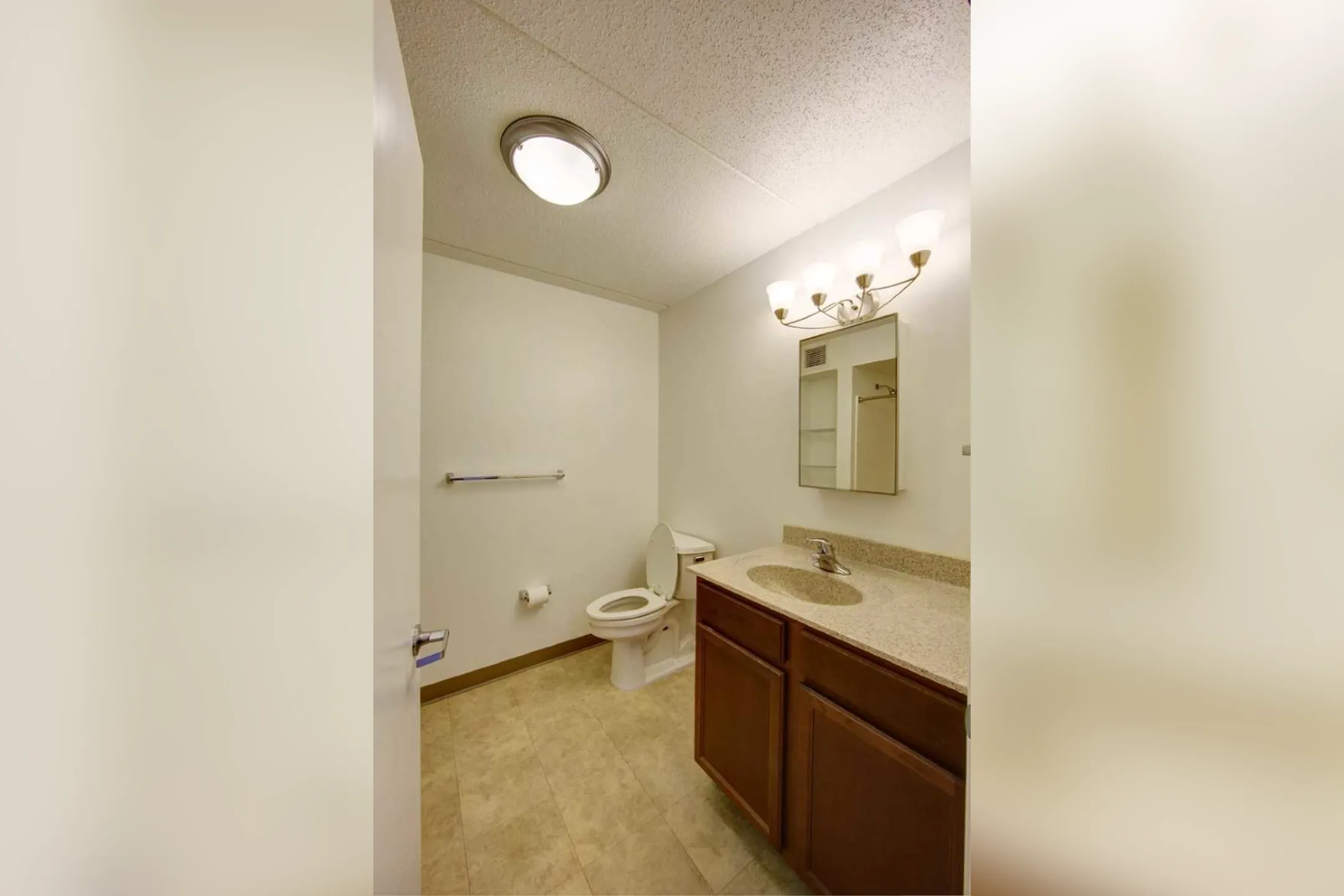 Bathroom - Fountain Square Senior Apartments - Waukegan, IL