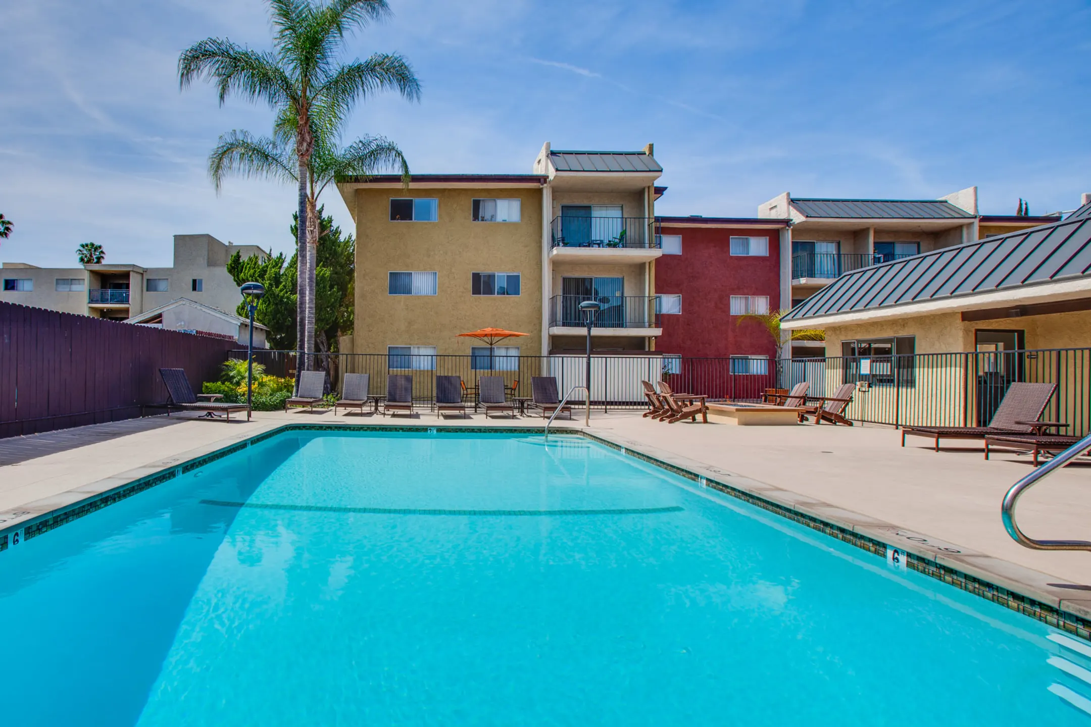Pool - Villas of Pasadena Apartment Homes - Pasadena, CA
