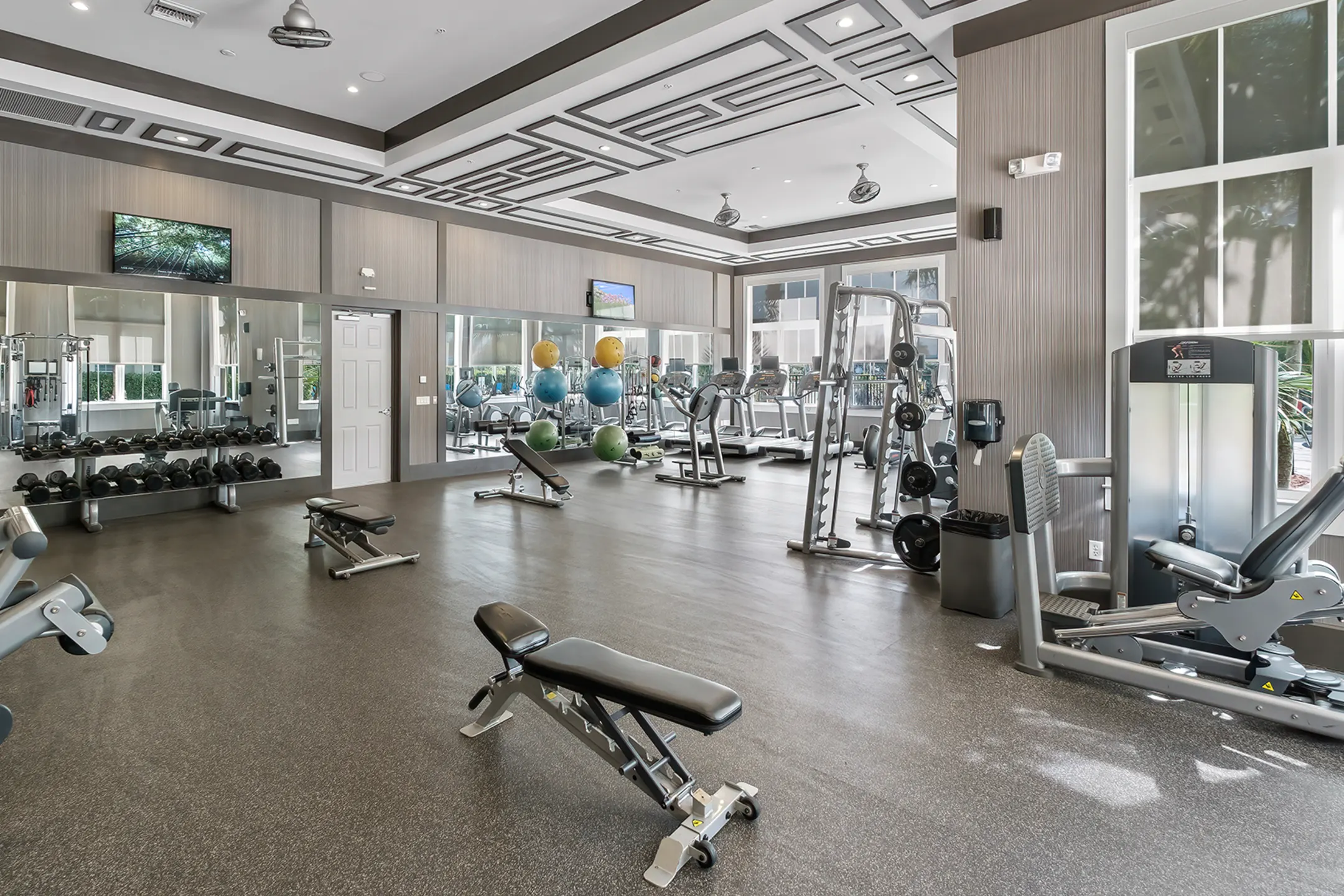 Fitness Weight Room - City Center on 7th - Pembroke Pines, FL