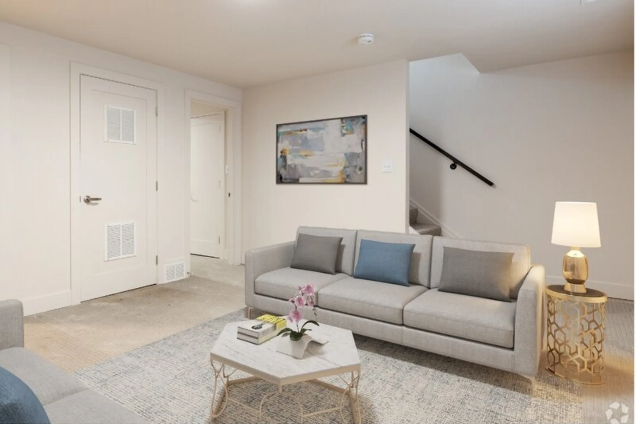 Living Room - Station Five Townhomes - Salt Lake City, UT