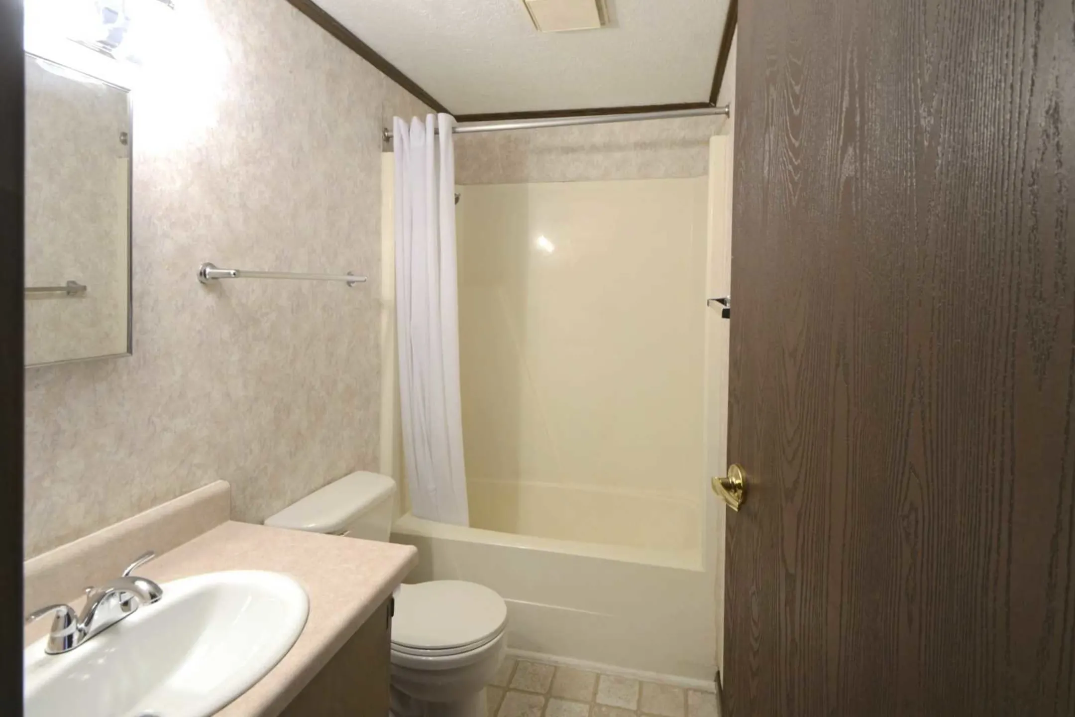 Bathroom - Pinewood Apartments - Kent, OH
