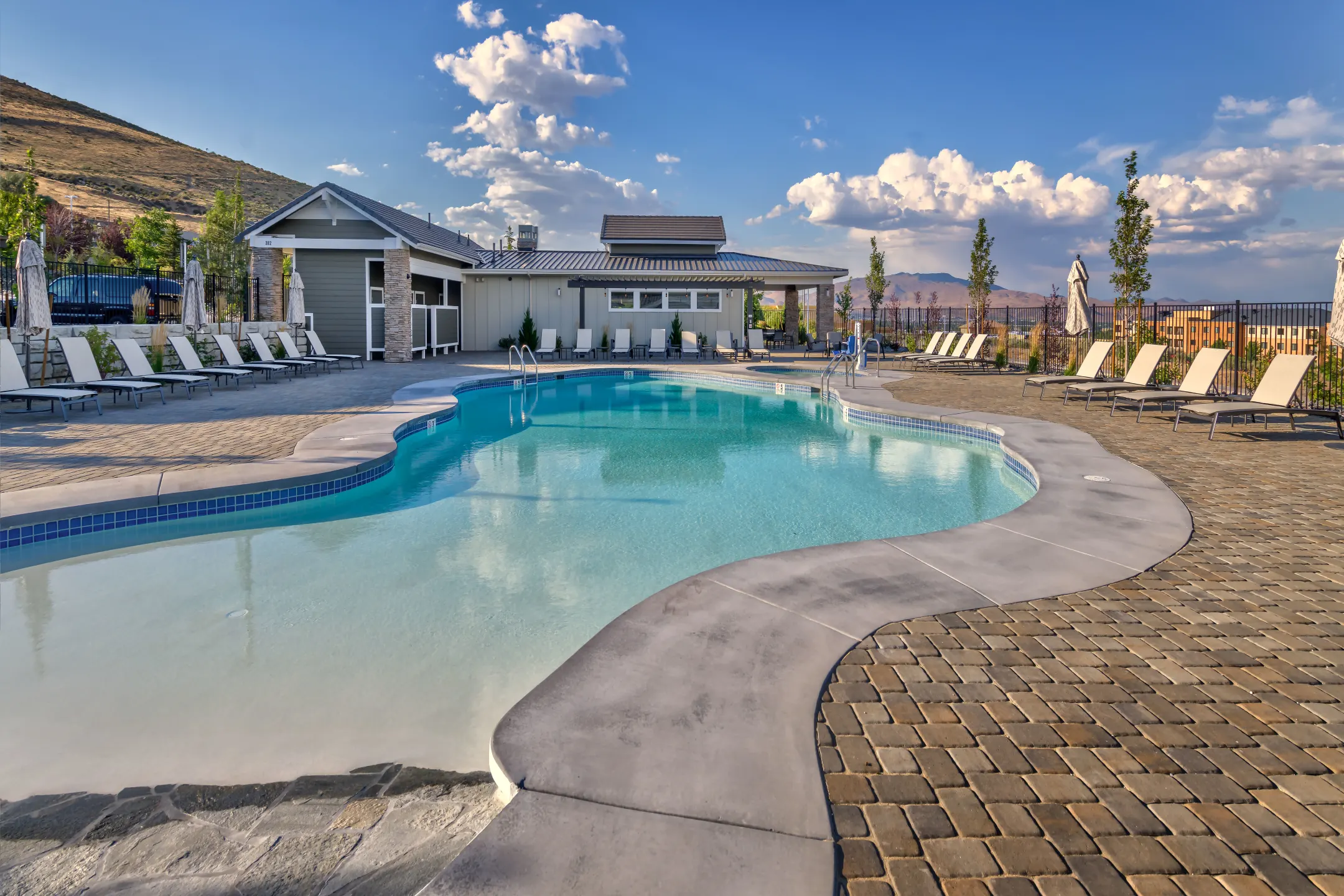 Pool - Carson Hills Apartments - Carson City, NV
