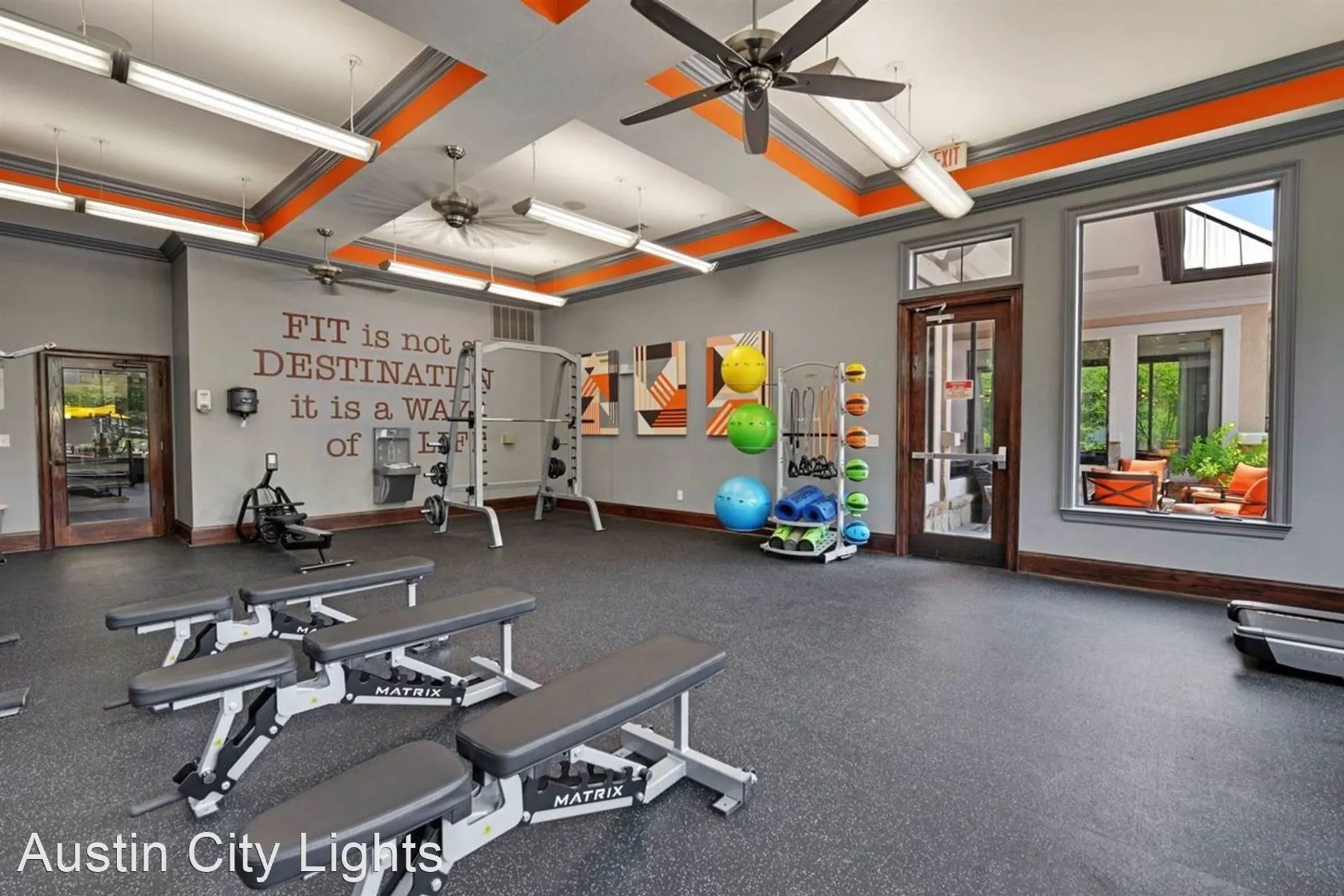 Fitness Weight Room - Austin City Lights - Austin, TX