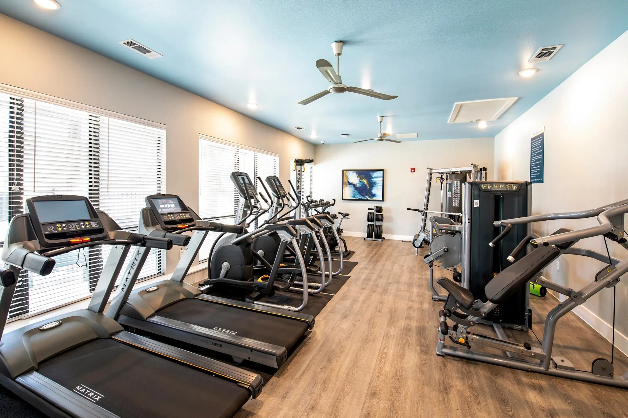 Fitness Weight Room - The Ridge at Headwaters - Dripping Springs, TX
