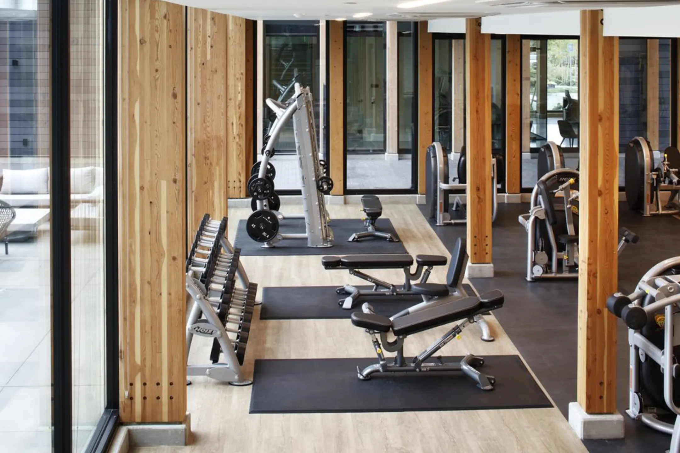 Fitness Weight Room - Avalon Bothell Commons - Bothell, WA