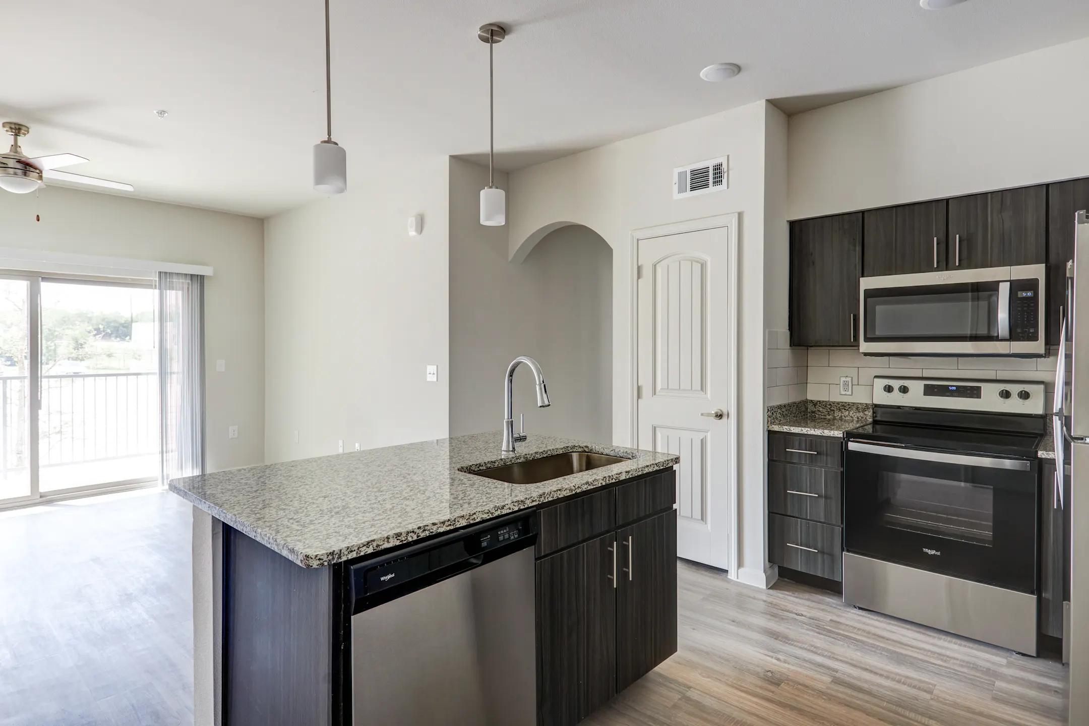 Kitchen - Delco Flats - Austin, TX