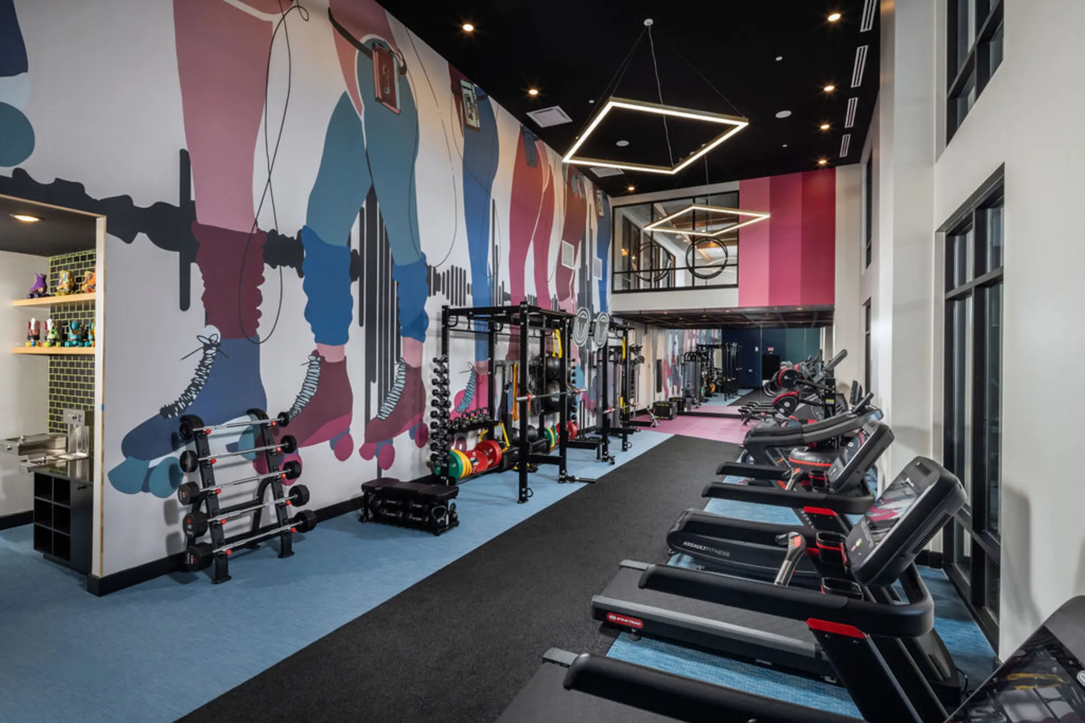 Fitness Weight Room - Broadstone Craft Apartments - Charlotte, NC