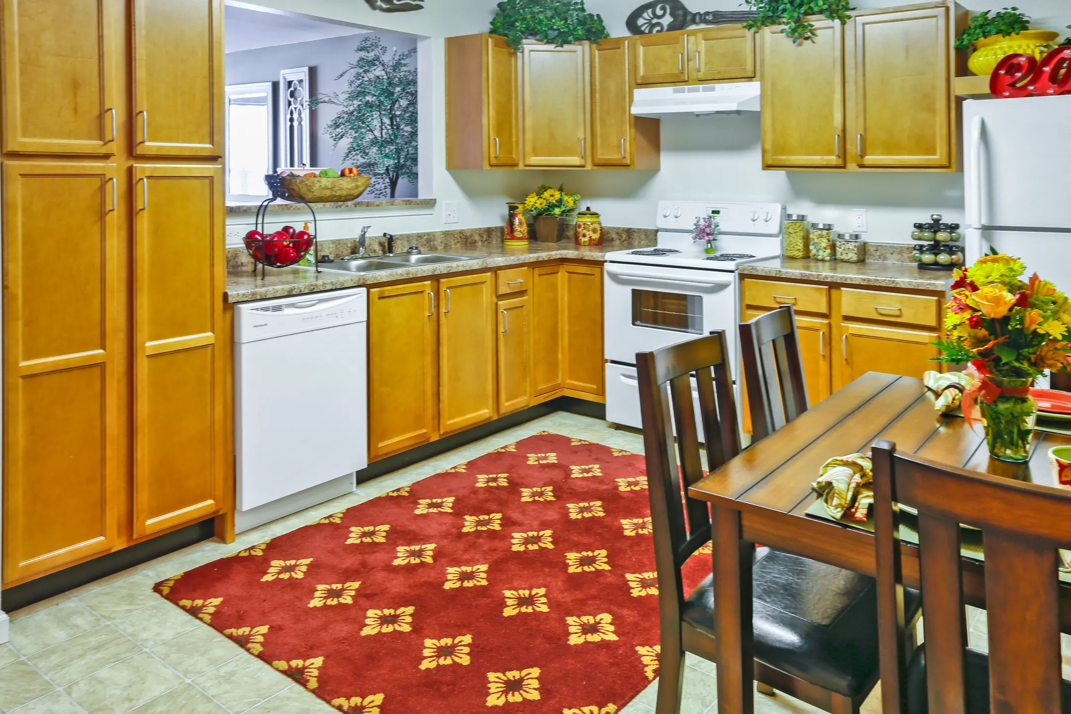 Kitchen - Senior Living at Reflections - Greenfield, IN