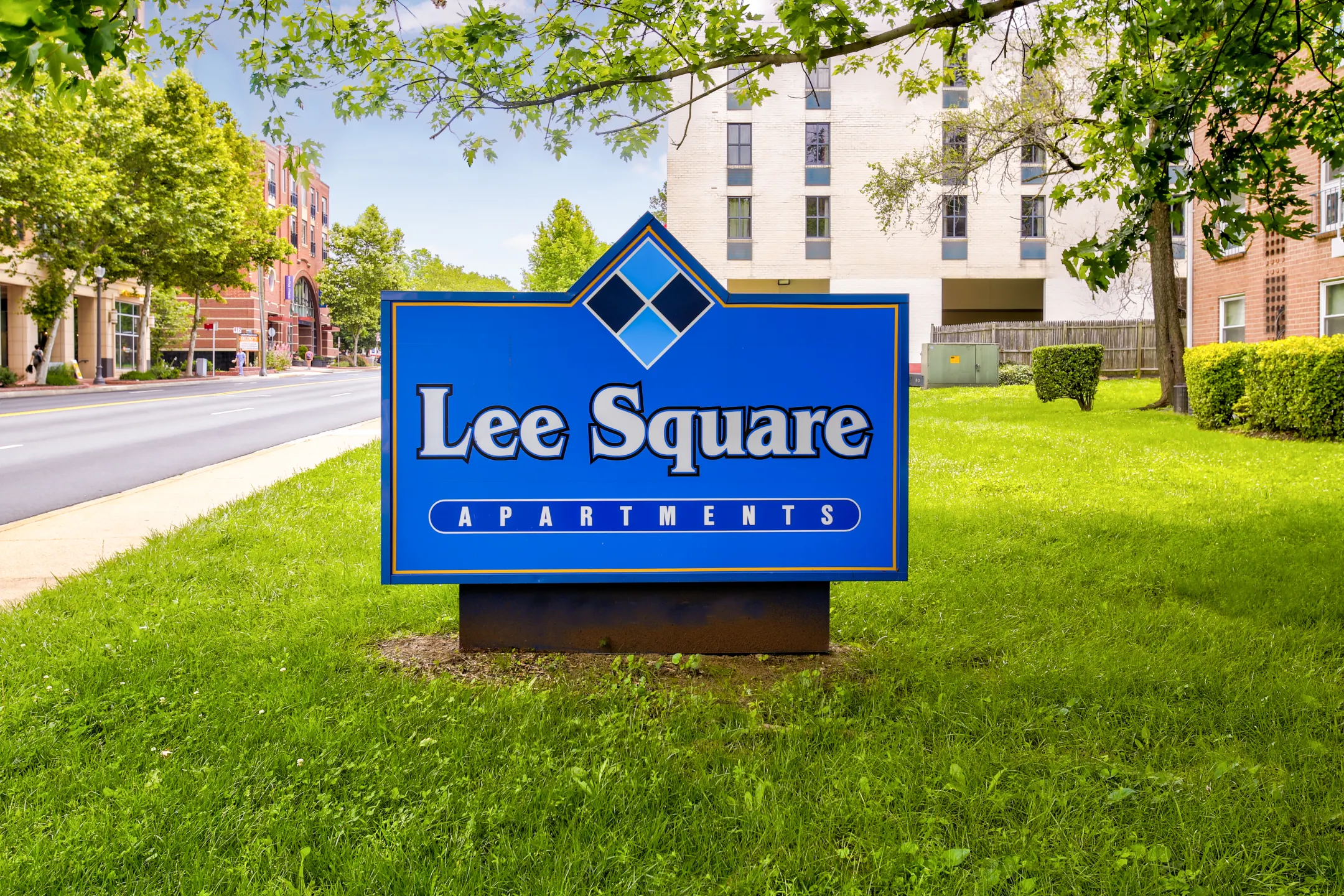 Community Signage - Lee Square Apartments - Falls Church, VA